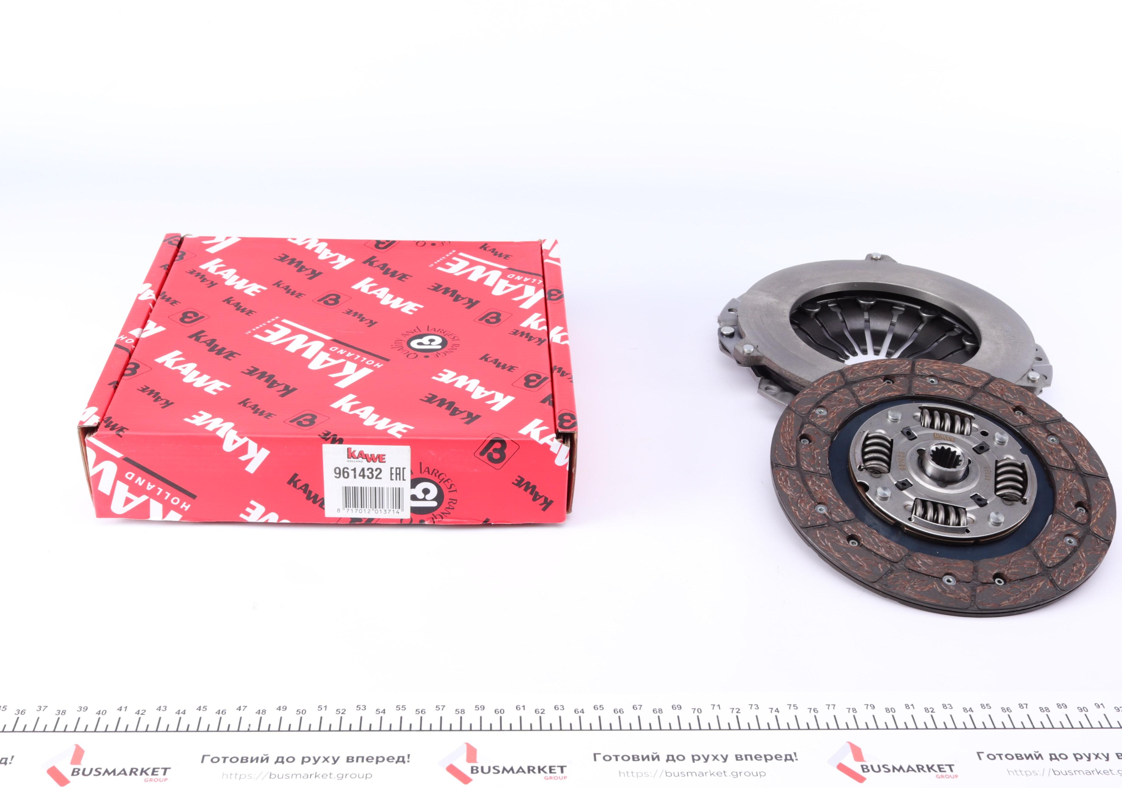 Комплект зчеплення Opel Combo 1.7Di/DTi 01- (48/55kw) (d=205mm)