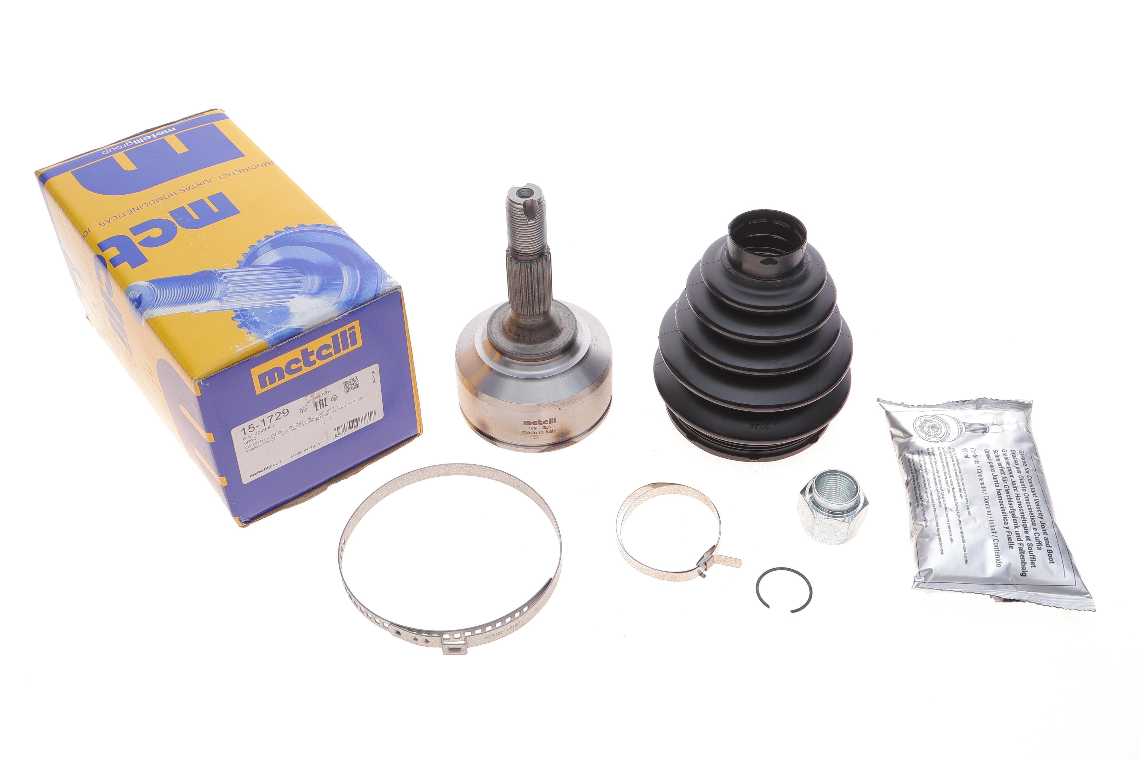 ШРКШ (зовнішній) Citroen C2 05-09/C3 09-/Peugeot 208 12-/1007 07- (21z/34z/48.1mm/85.9mm/50.4mm)