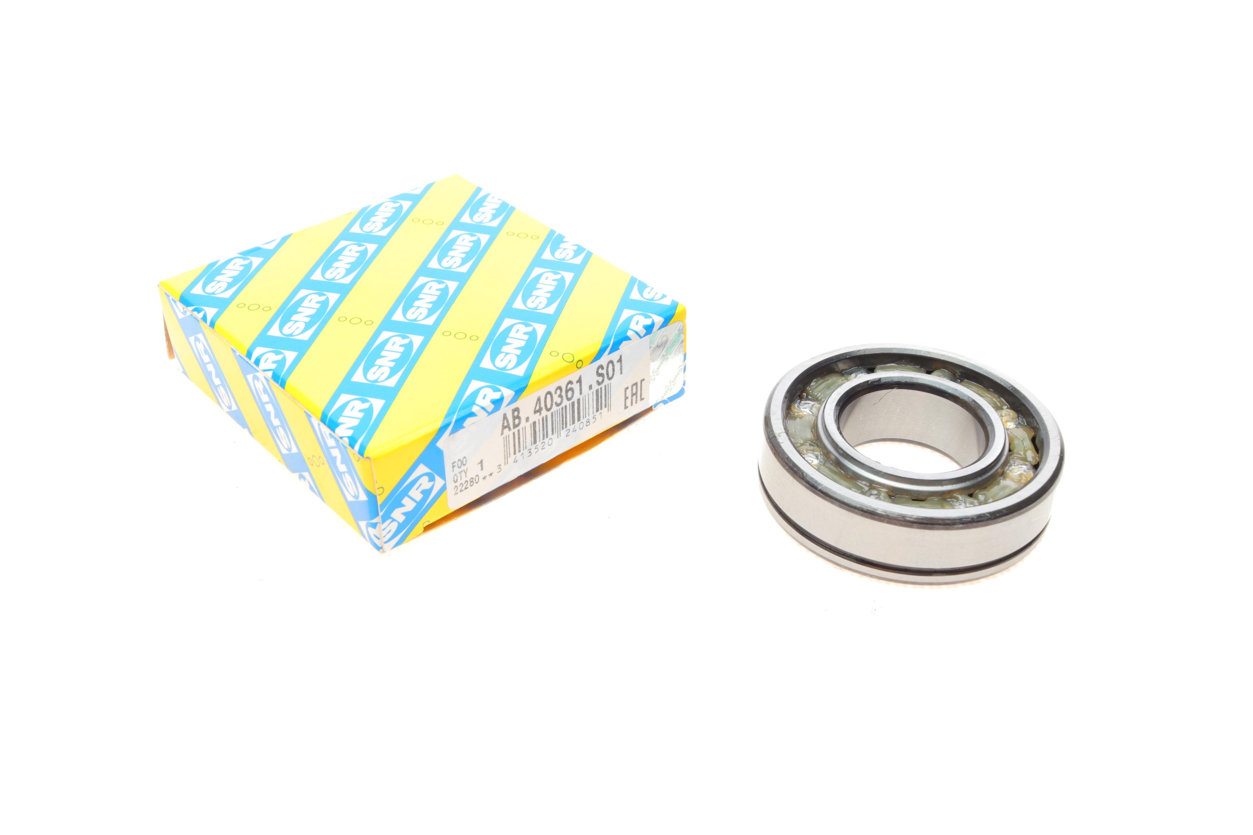 Підшипник КПП Peugeot Partner 96-15 (25x52x15)