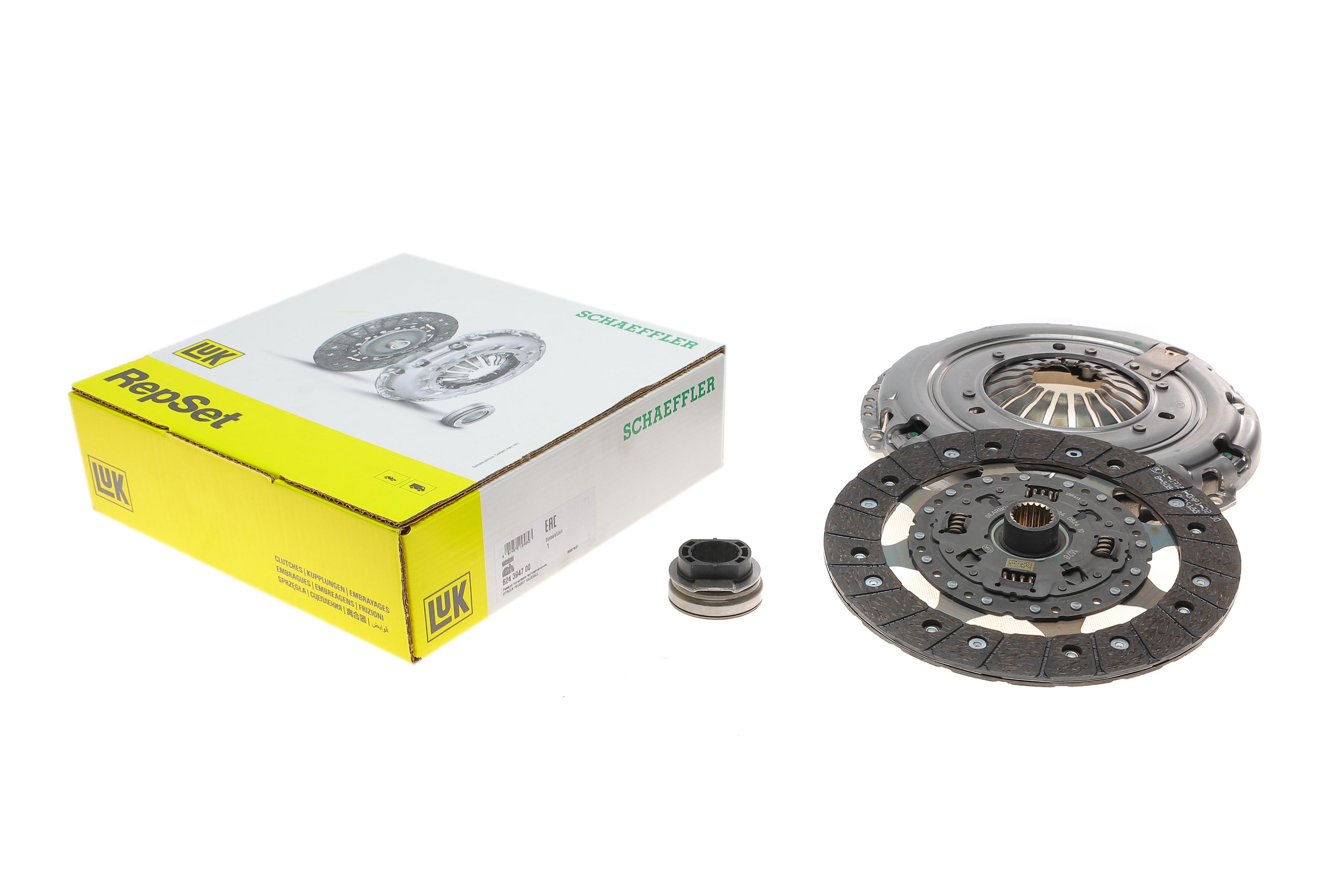 Комплект зчеплення Citroen Jumpy III 1.5 BlueHDi/1.6 BlueHDi, 16-, (DV5RUCd/DV6FCU)