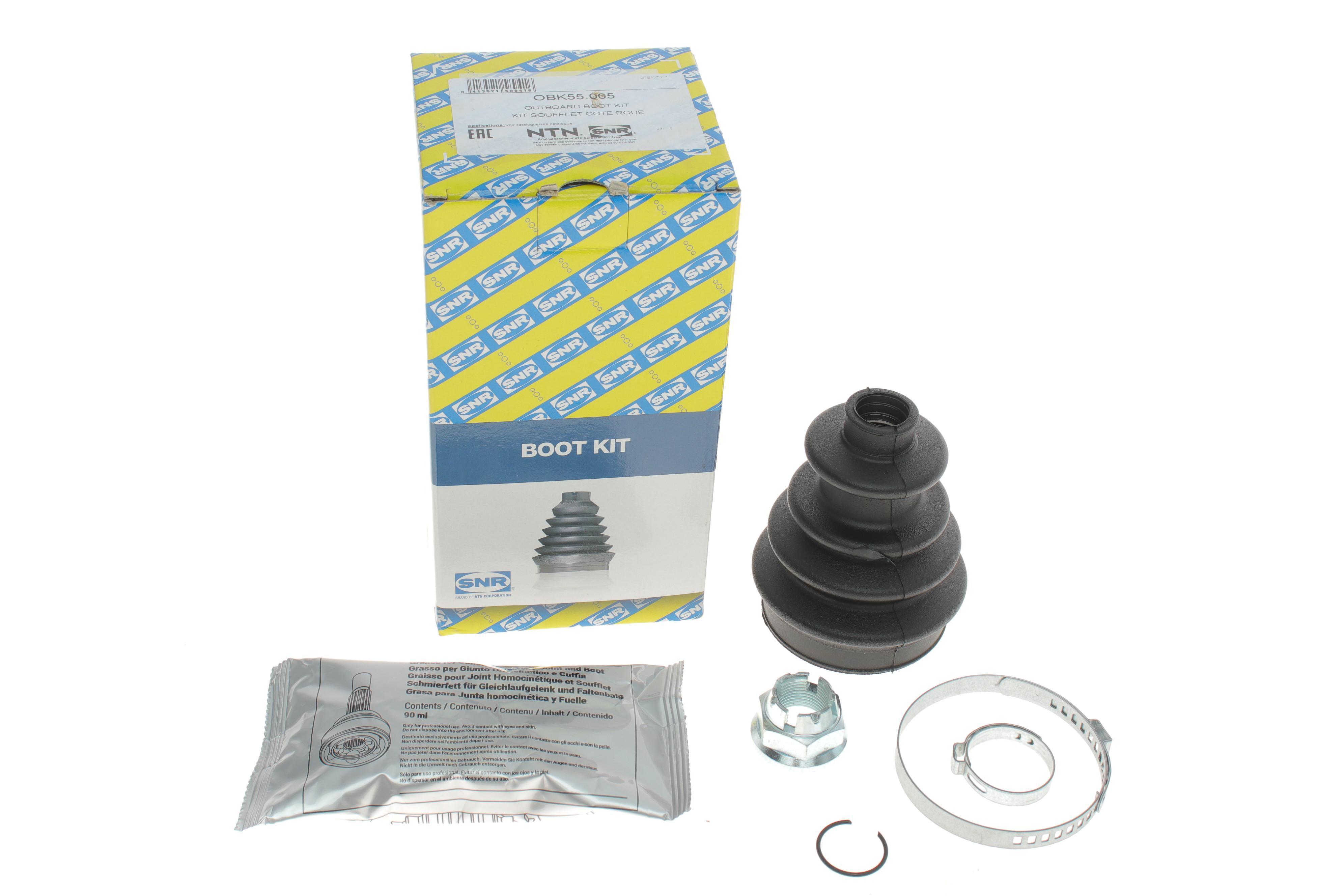 Пильник ШРКШ (зовнішній) Dacia Duster/Renault Clio III 05- (23x73) (к-кт)