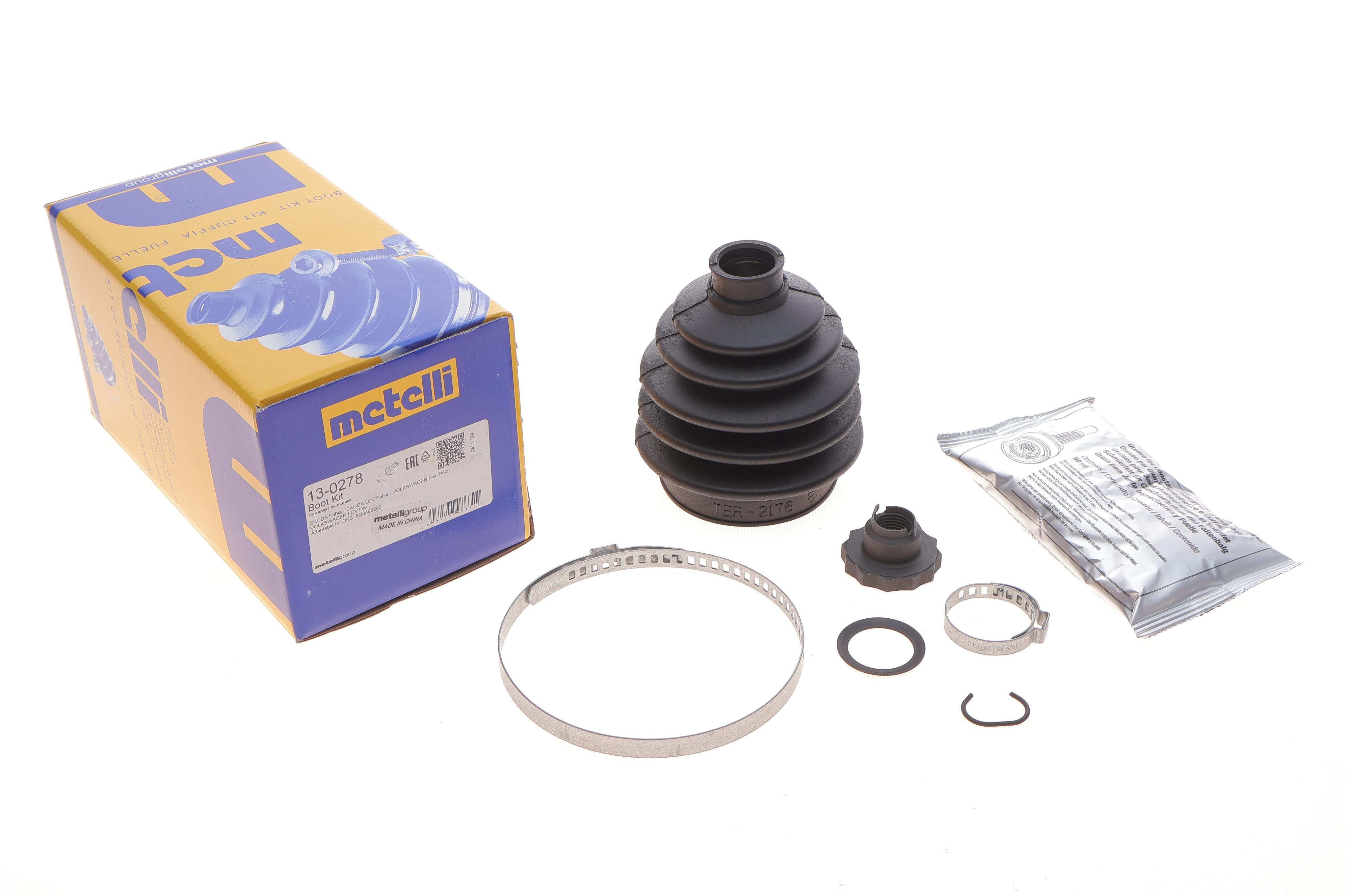 Пильник ШРКШ (зовнішній) Skoda Fabia 99-/VW Polo 02-09 (22x75x112) (к-кт)