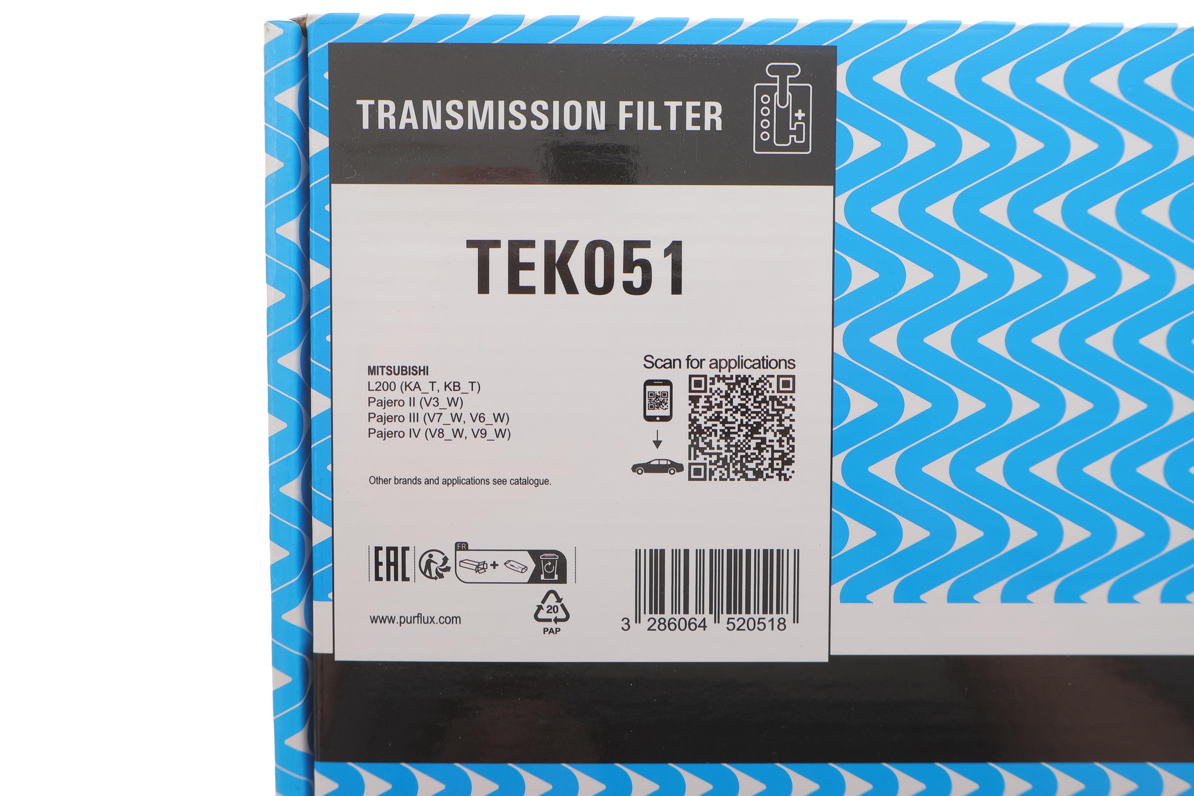 Фільтр АКПП Mitsubishi Pajero 2.5 DID 99- (з прокладкою)