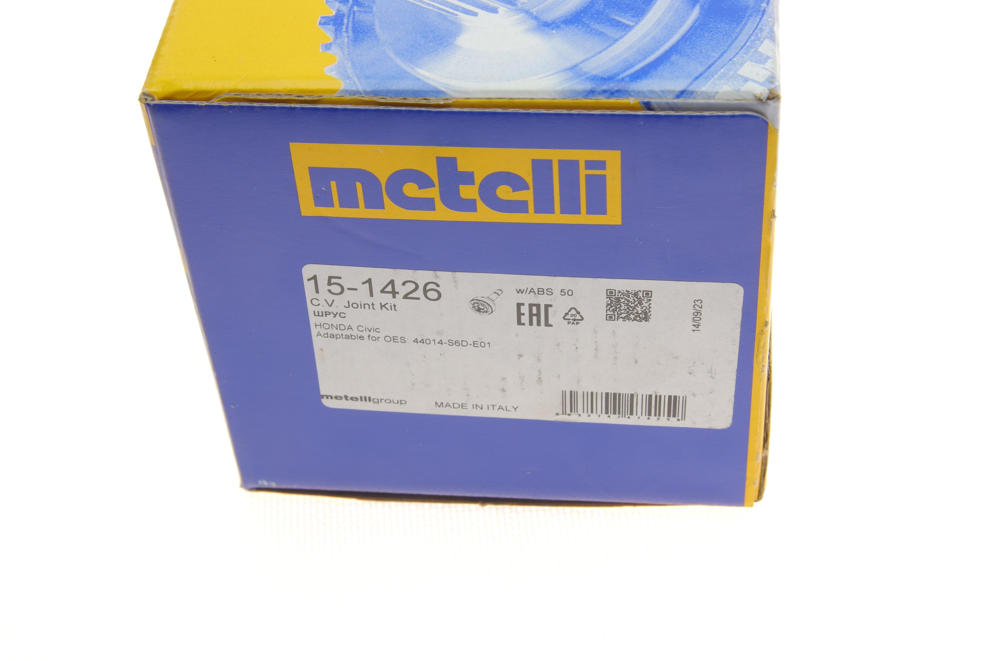 ШРКШ (зовнішній) Honda Civic VII 1.4/2.0i 00-05 (26z/22z/60mm/79.9mm) (+ABS 50)