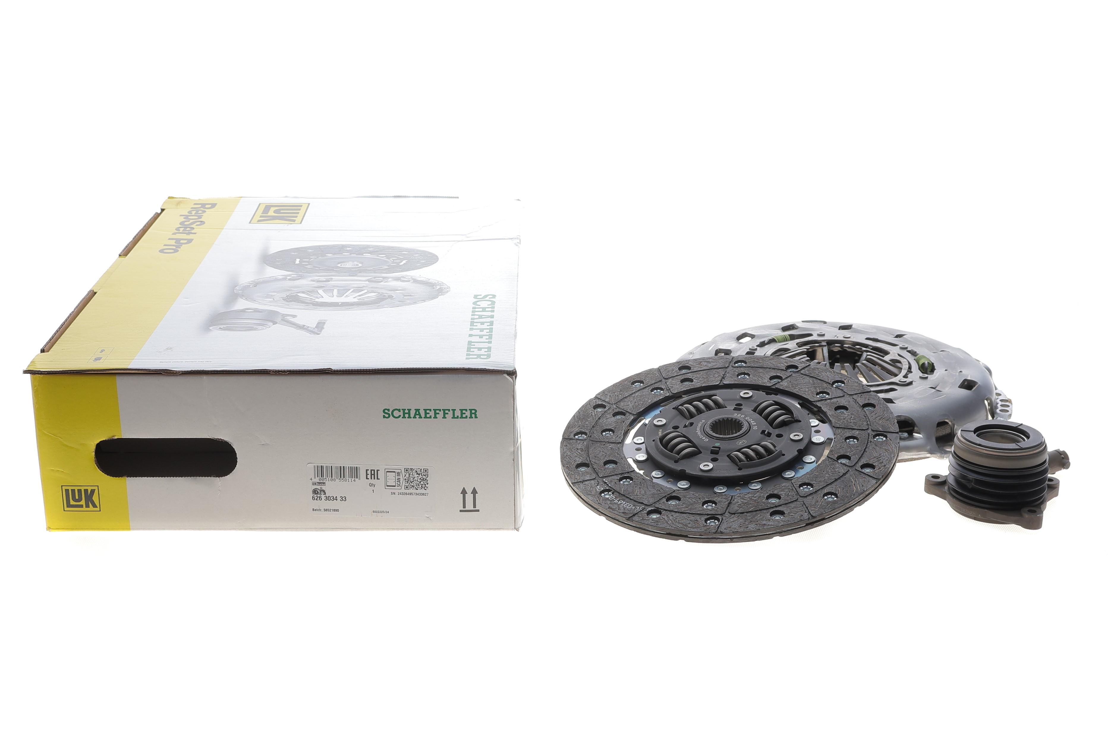 Комплект зчеплення Ford Transit 2.4TDCI 04- (d=260mm)