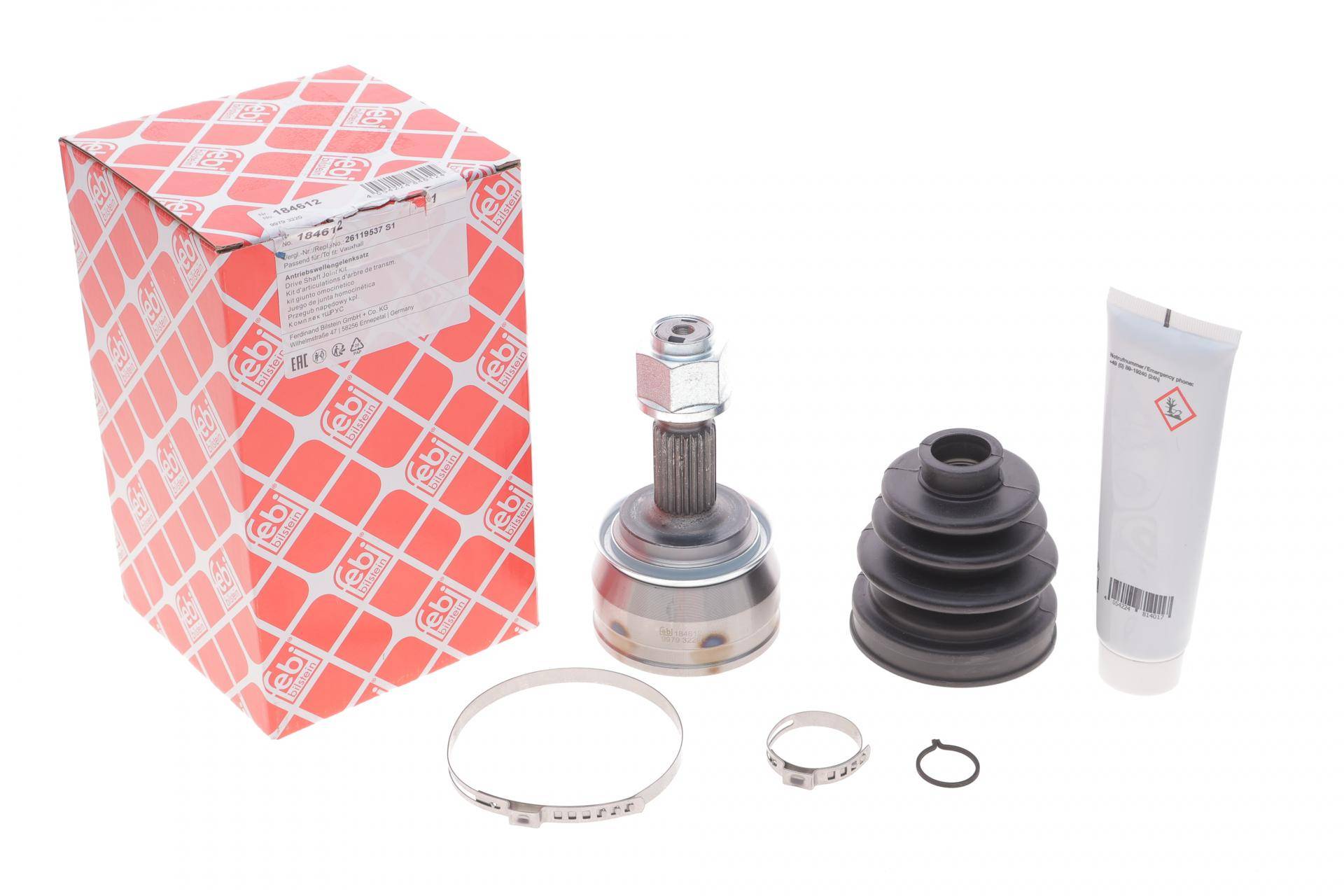 ШРКШ (зовнішній) Fiat Grande Punto/Opel Corsa D 1.0-1.2 05- (22z/27z)