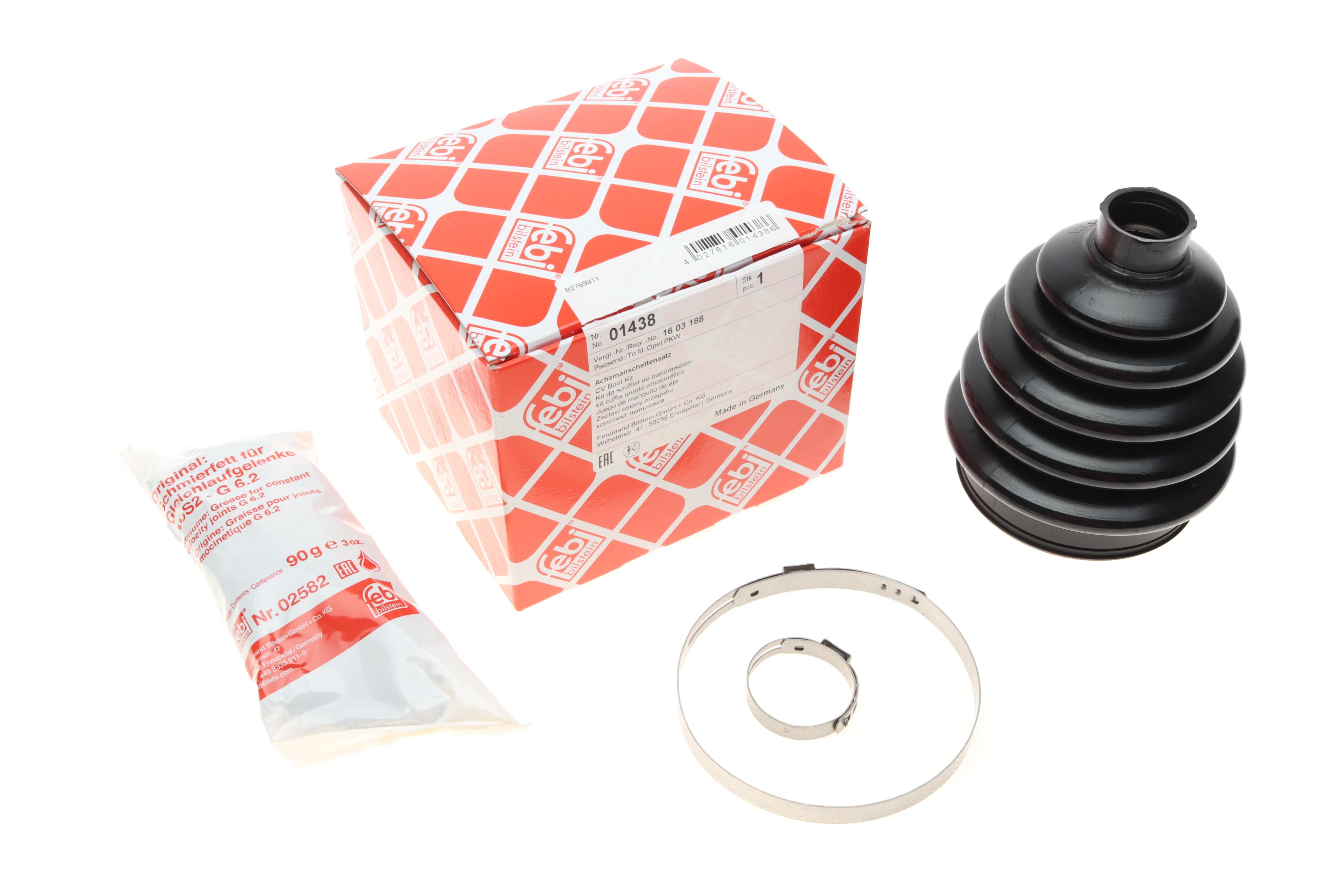 Пильник ШРКШ (зовнішній) Opel Astra 1.4 16V/1.6 16V/1.7TD 98- (22x76x113)