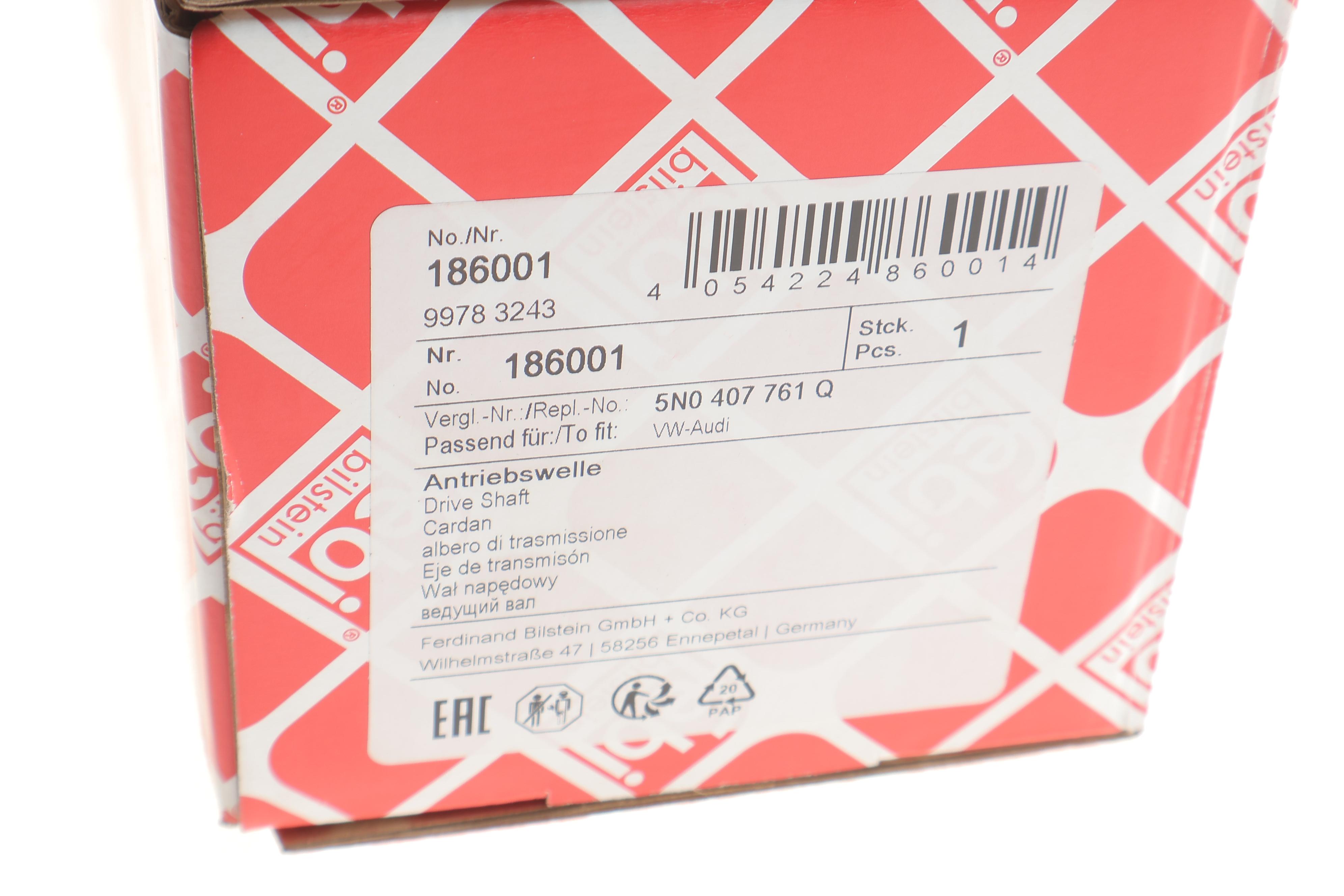 Піввісь (передня) VW Tiguan 1.4TSI/2.0 TDI/TSI/TFSI 4motion 07-18 (L) (36x40x500)