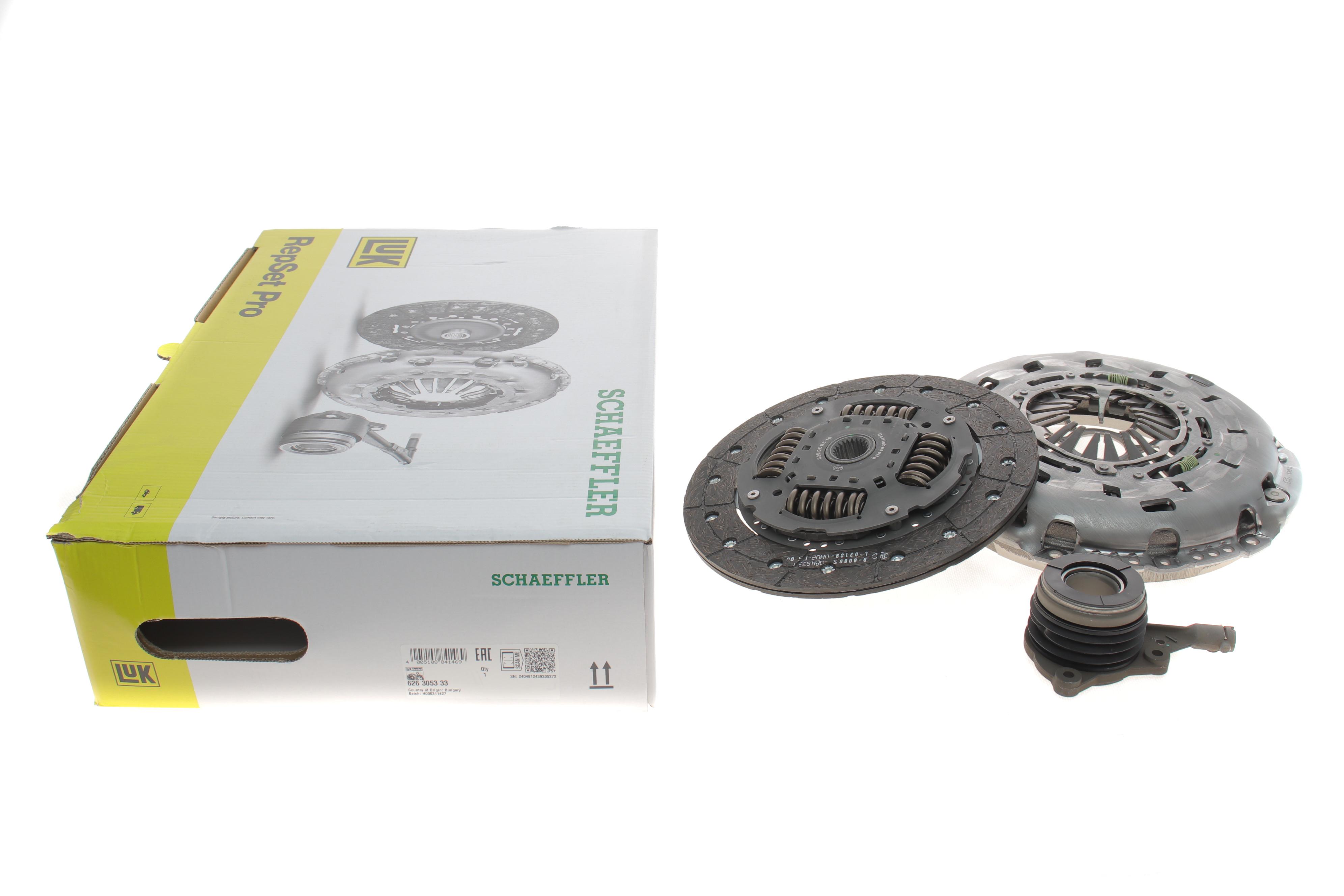 Комплект зчеплення Ford Transit 2.4TDCI, 74/85/103kw, 06-14, RWD