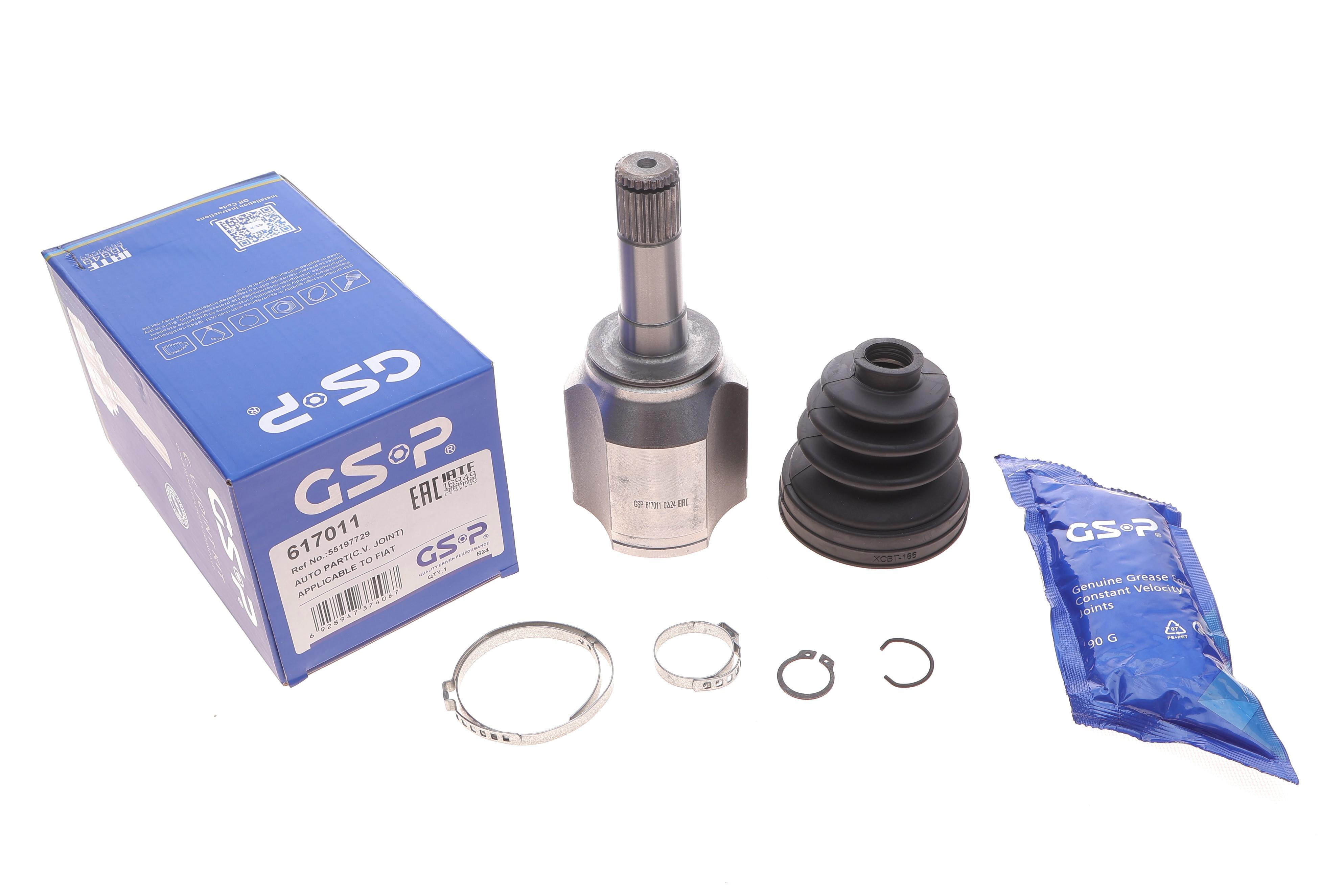 ШРКШ (внутрішній) Fiat Panda 1.3 D 12- (L) (24x23z)