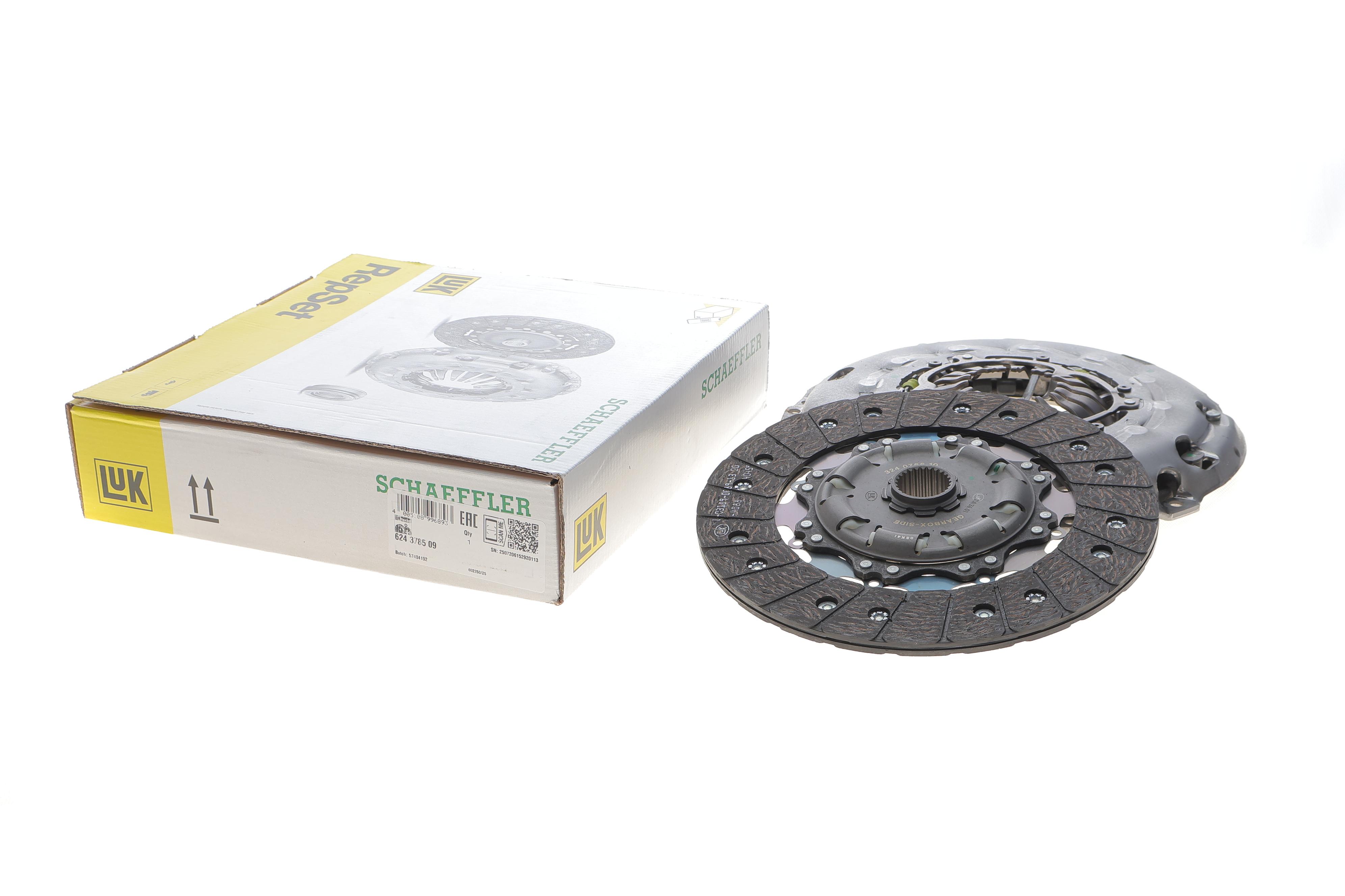 Комплект зчеплення Audi Q3 2.0TDI 11-15, 130/135kw/VW Sharan/Tiguan 2.0TDI 12-, 130/135kw