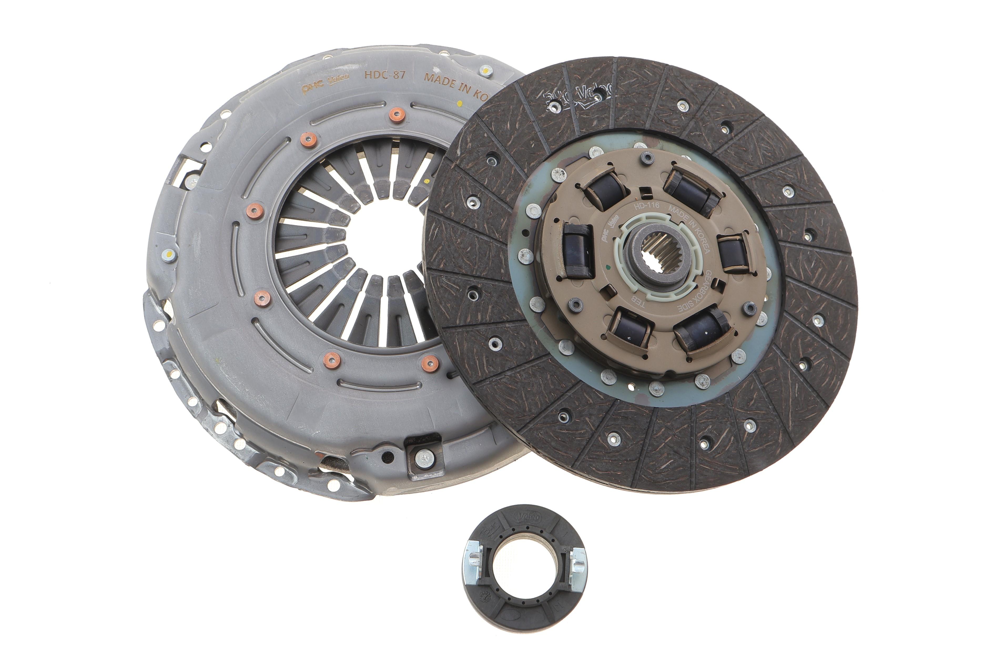 Комплект зчеплення Hyundai Getz/Kia Rio 1.5 CRDi 05- (d=240mm) (+вижимний)