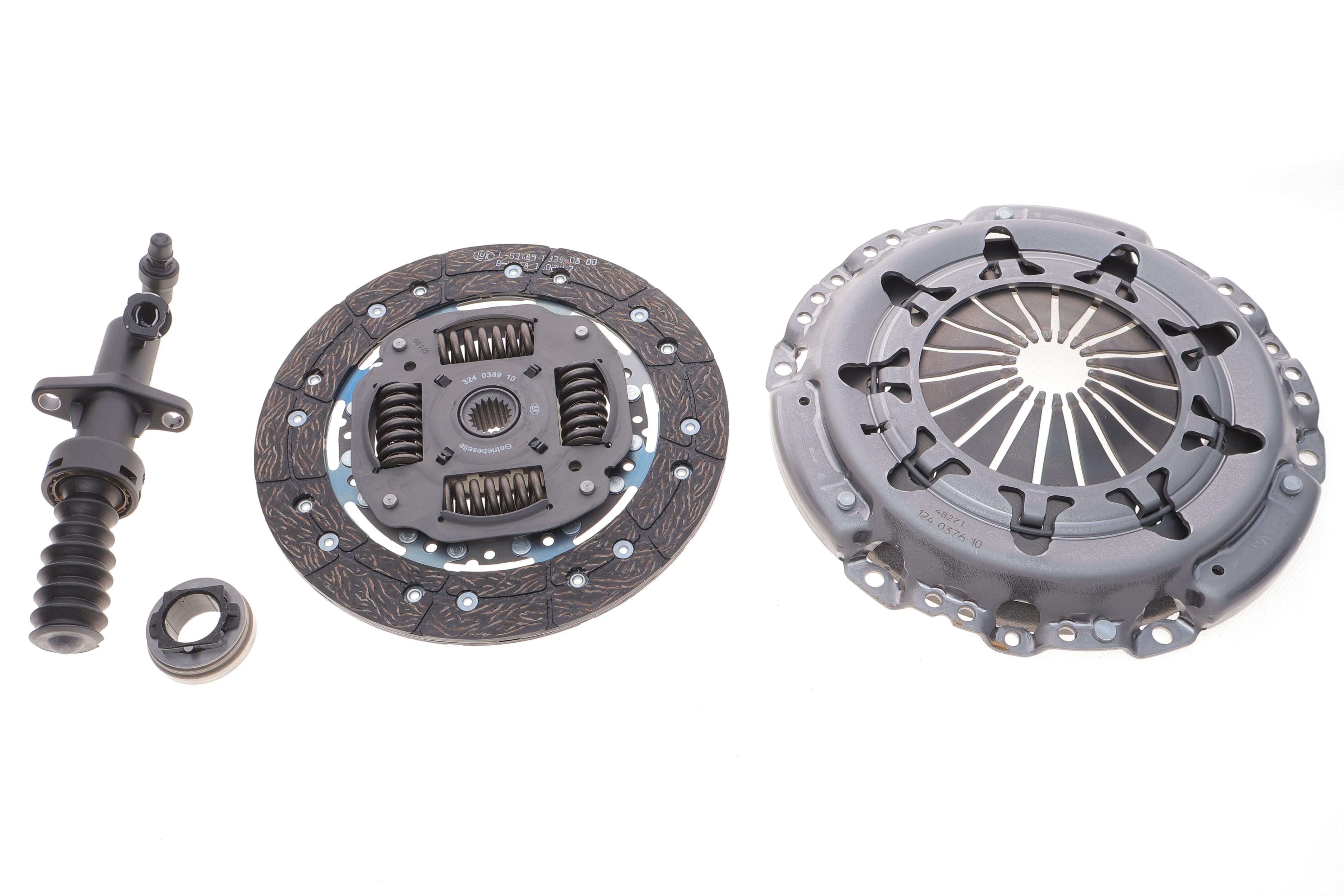 Комплект зчеплення Citroen Berlingo/Peugeot Partner 1.6HDi 05- (d=240mm) (+вижимний/робочий)