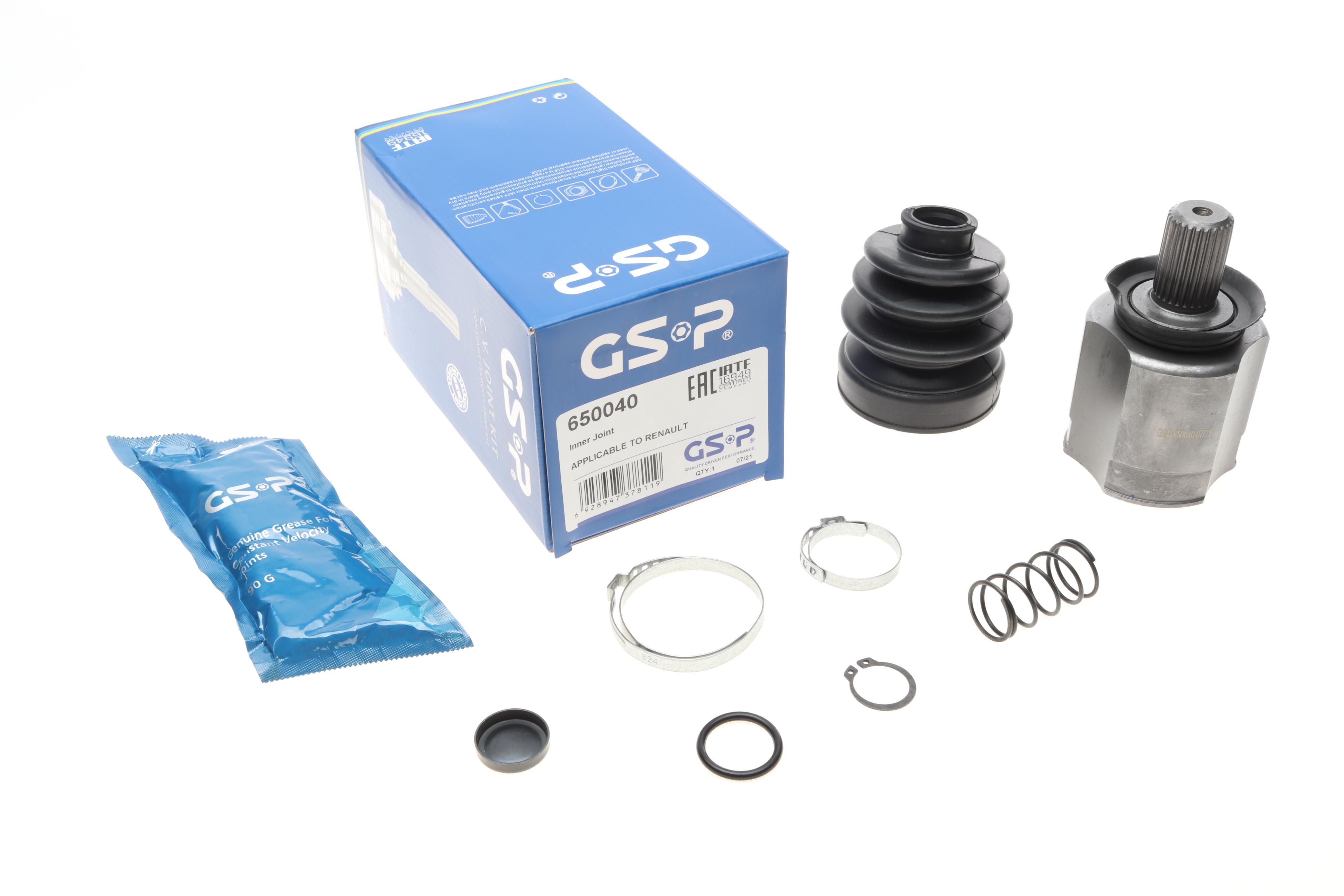 ШРКШ (внутрішній) Renault Kangoo 11- (L) (26x30x125.5)