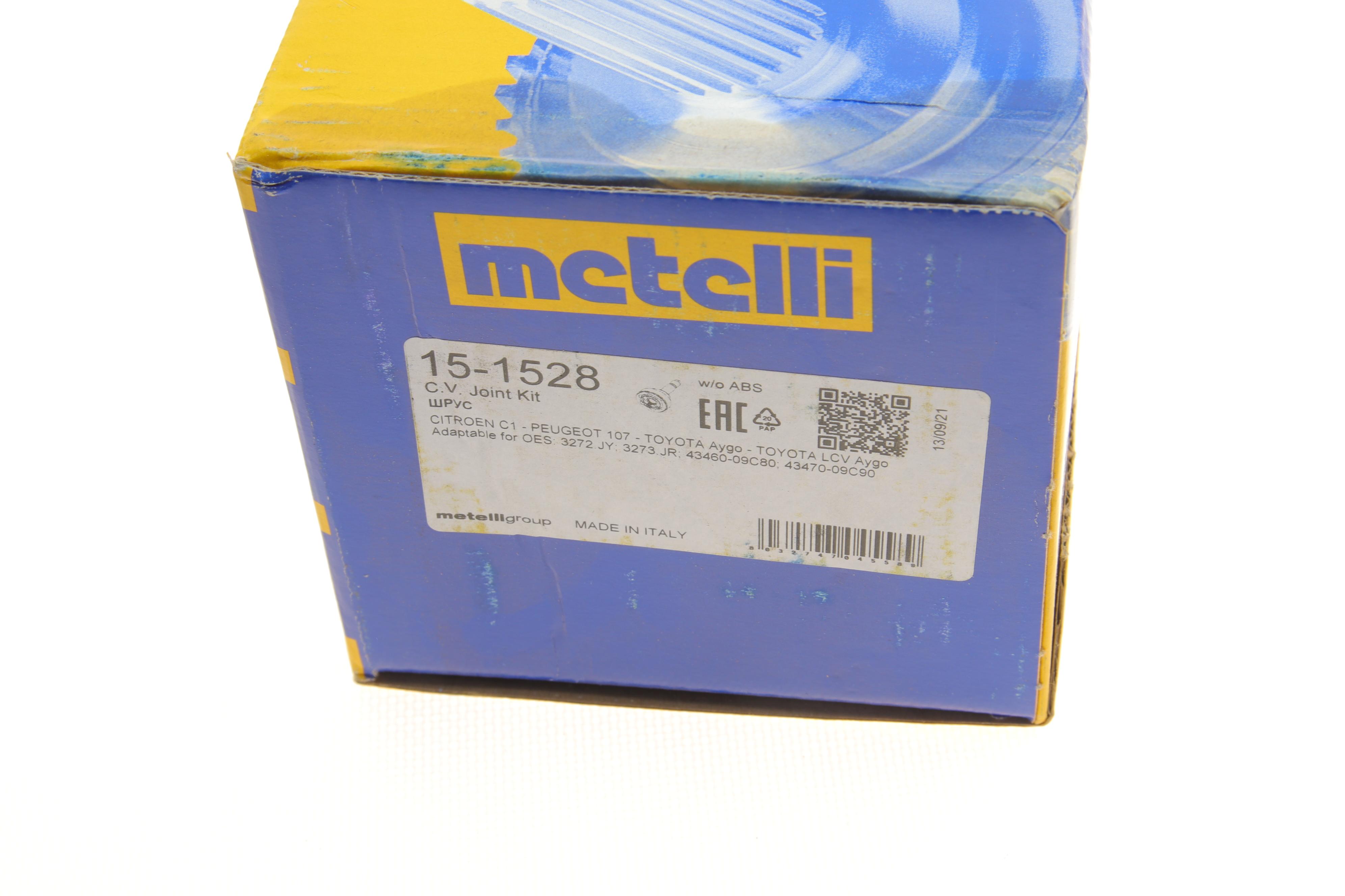 ШРКШ (зовнішній) Citroen C1/Peugeot 107/Toyota Aygo 1.0 05-14 (24z/19z/49.5mm/70.1mm)