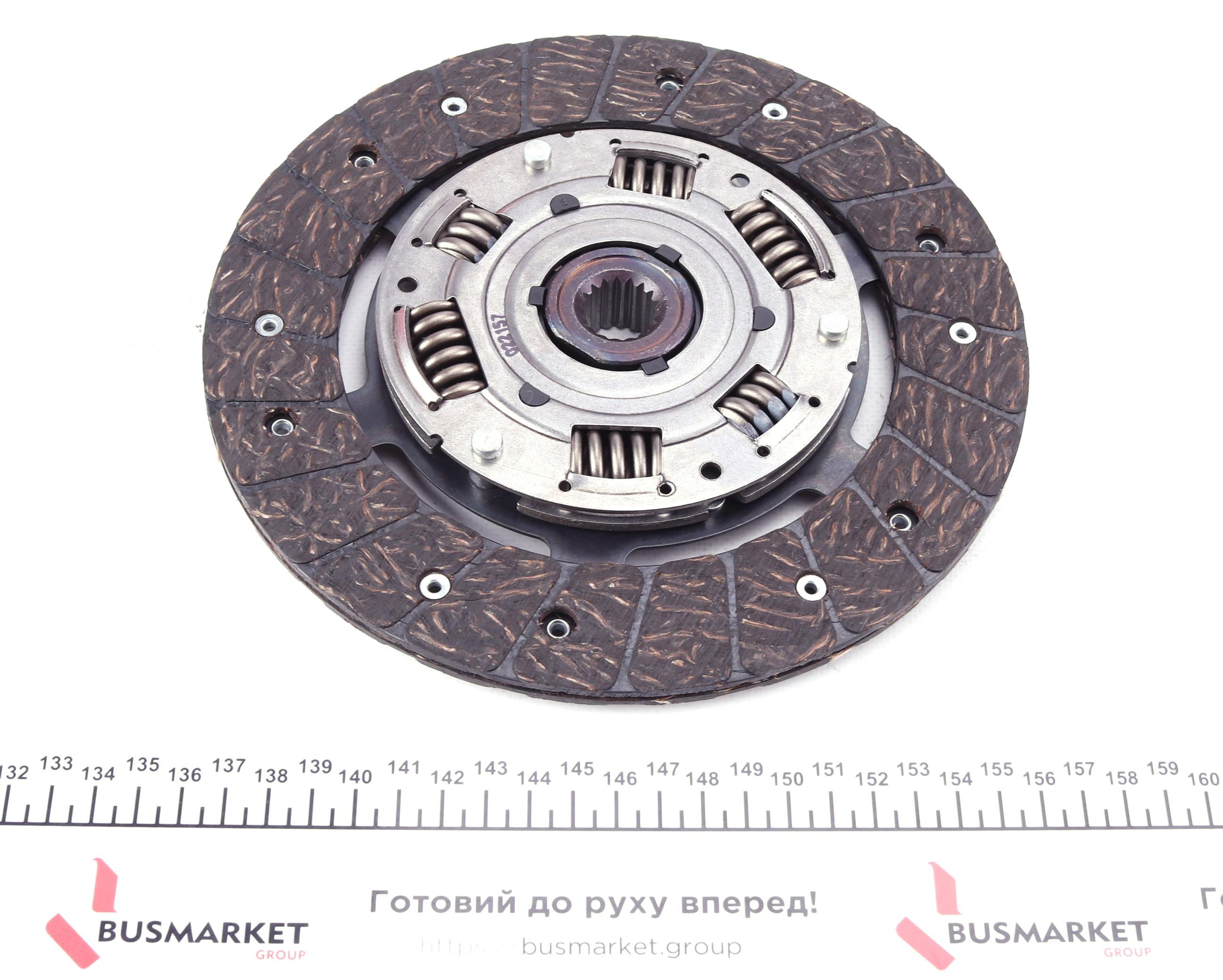 Комплект зчеплення Fiat Scudo 1.9D 96-06 (d=215mm) (+вижимний)