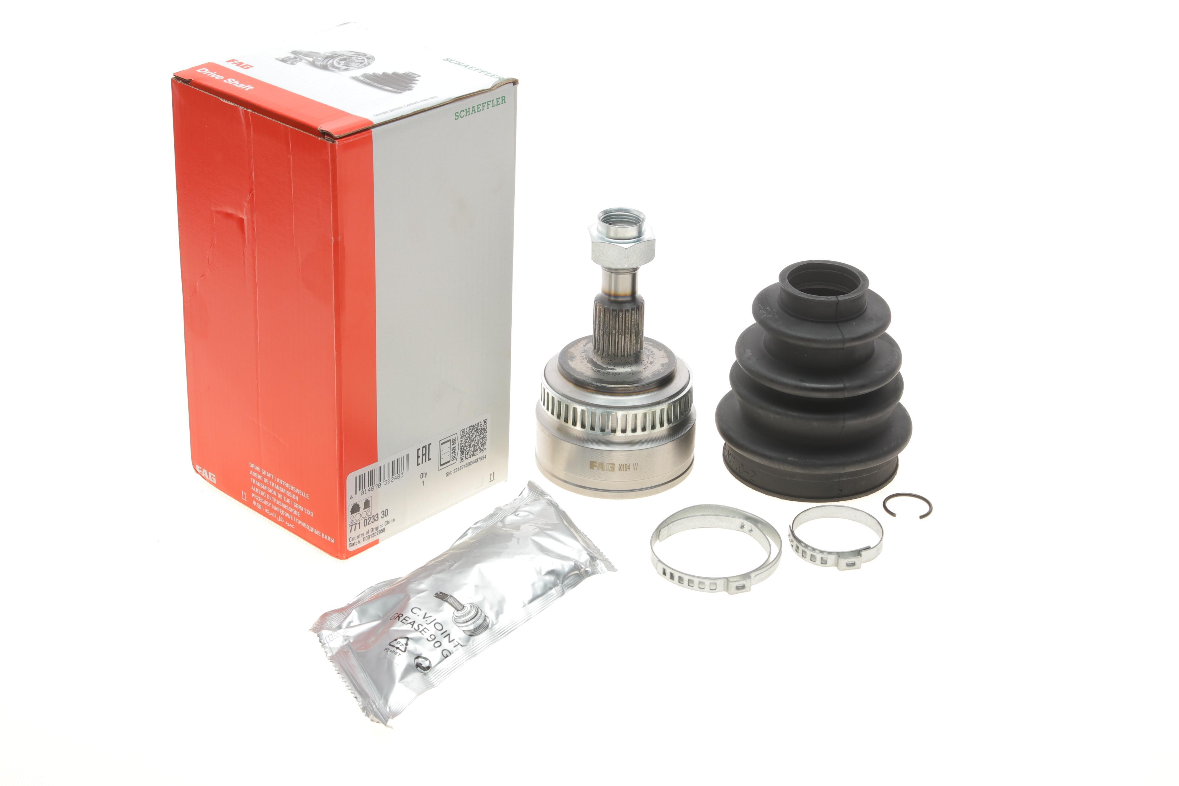 ШРКШ (зовнішній) MB A-class (W168), 07/97 - 08/05