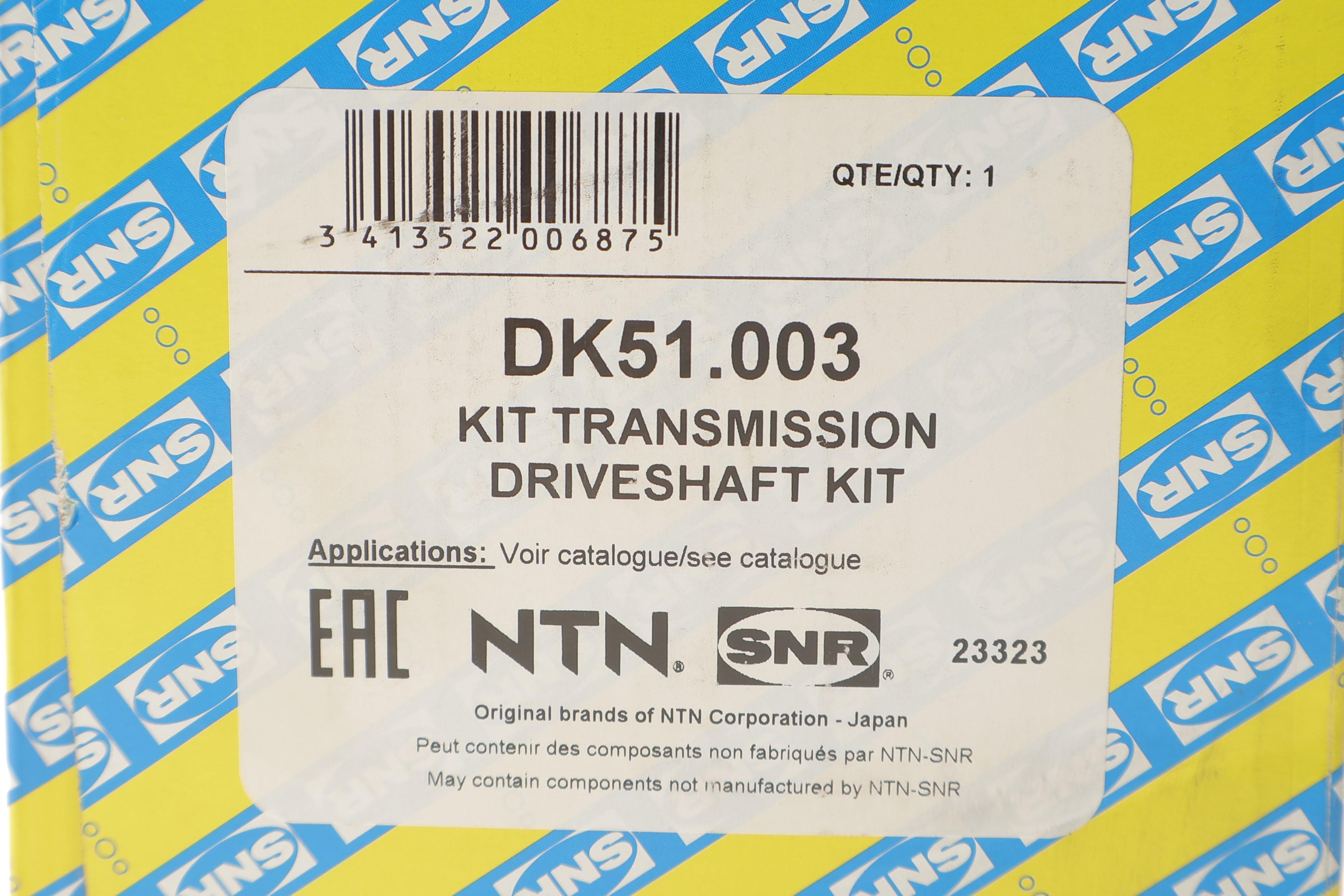 Піввісь (передня) MB Vito CDI 99-03 (27x71,5x506x48T)