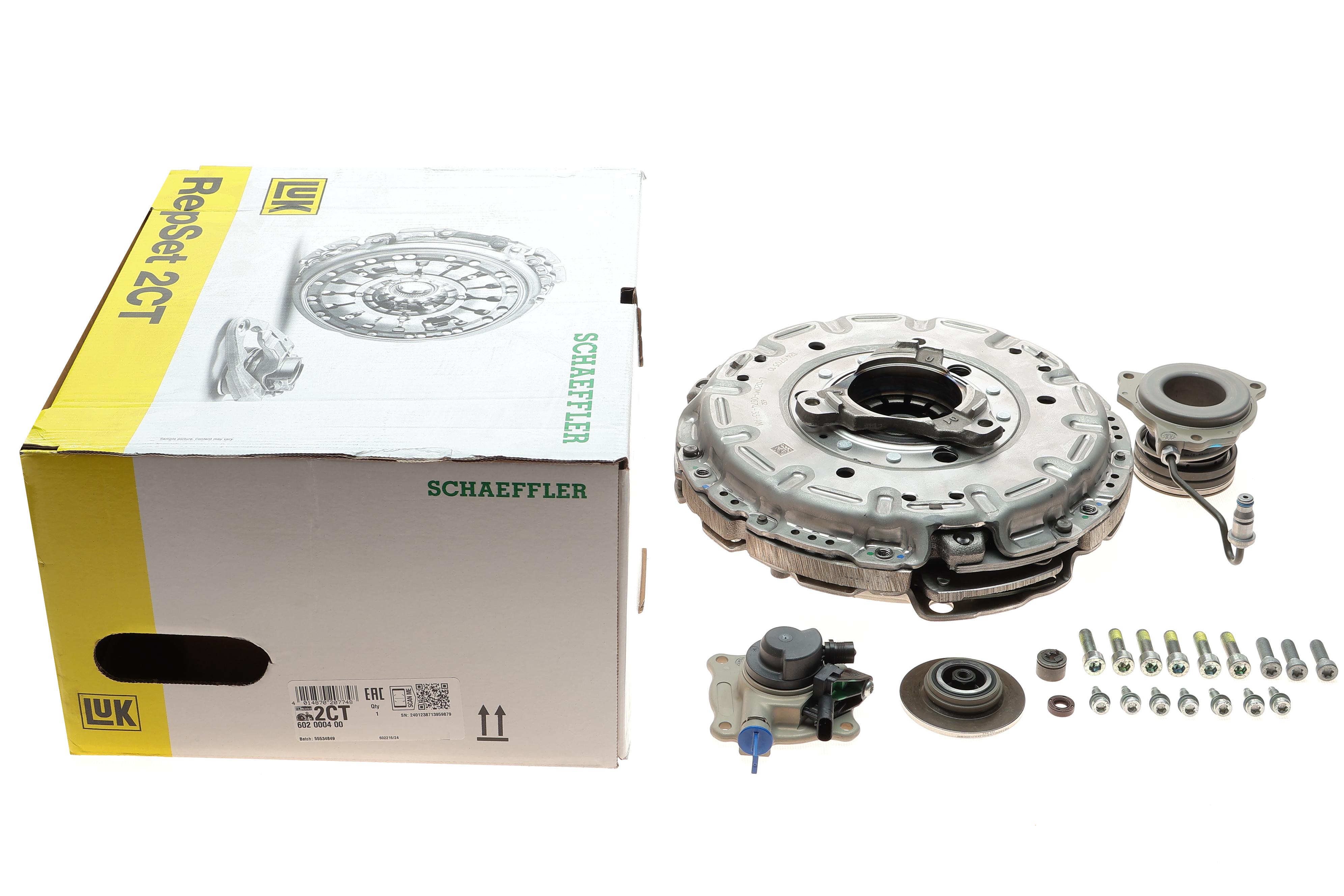 Демпфер + комплект зчеплення +вижимний Fiat 500X/Suzuki SX4/Vitara 1.6 13-