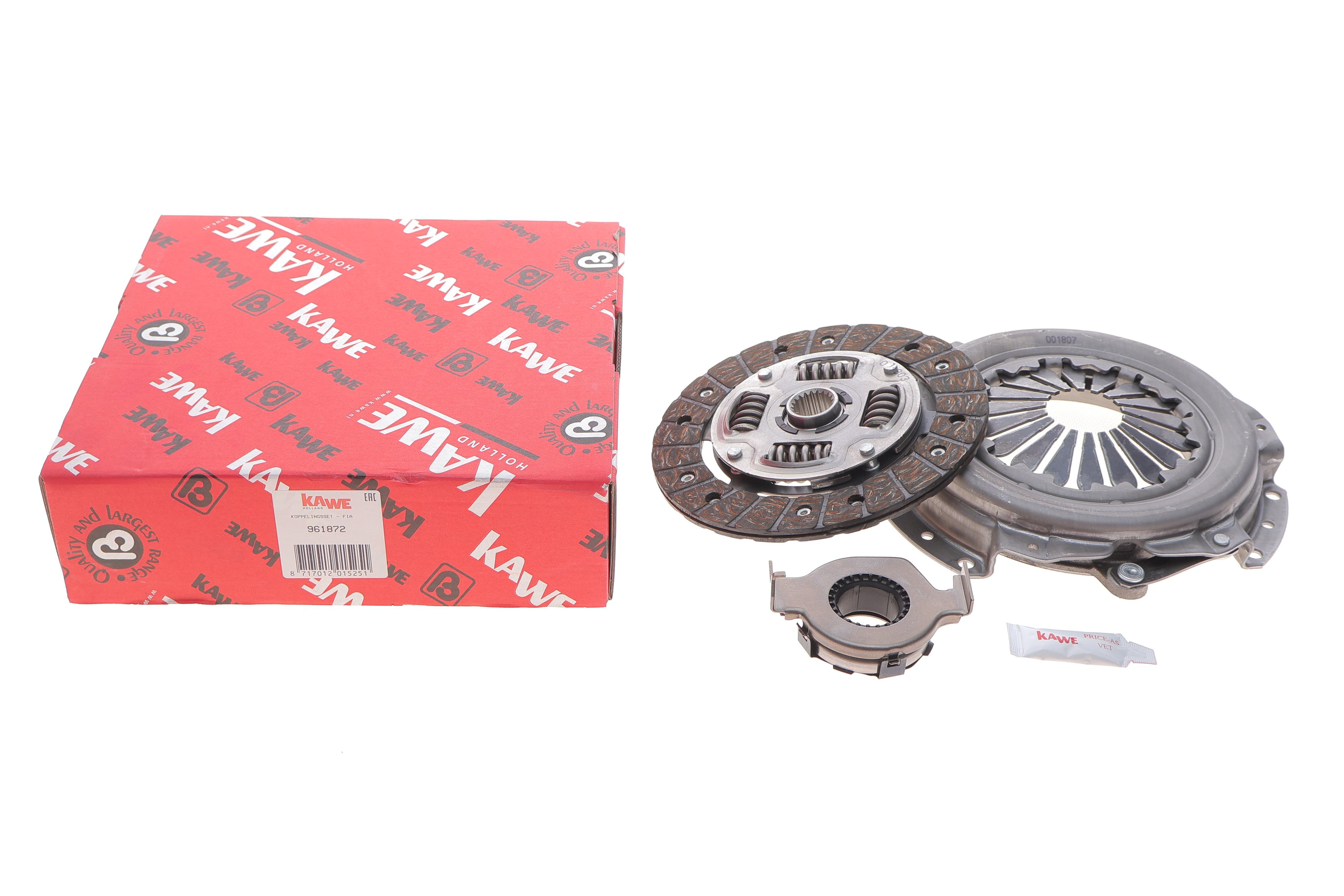 Комплект зчеплення Fiat Doblo 1.2 01- (d=180mm) (+вижимний)