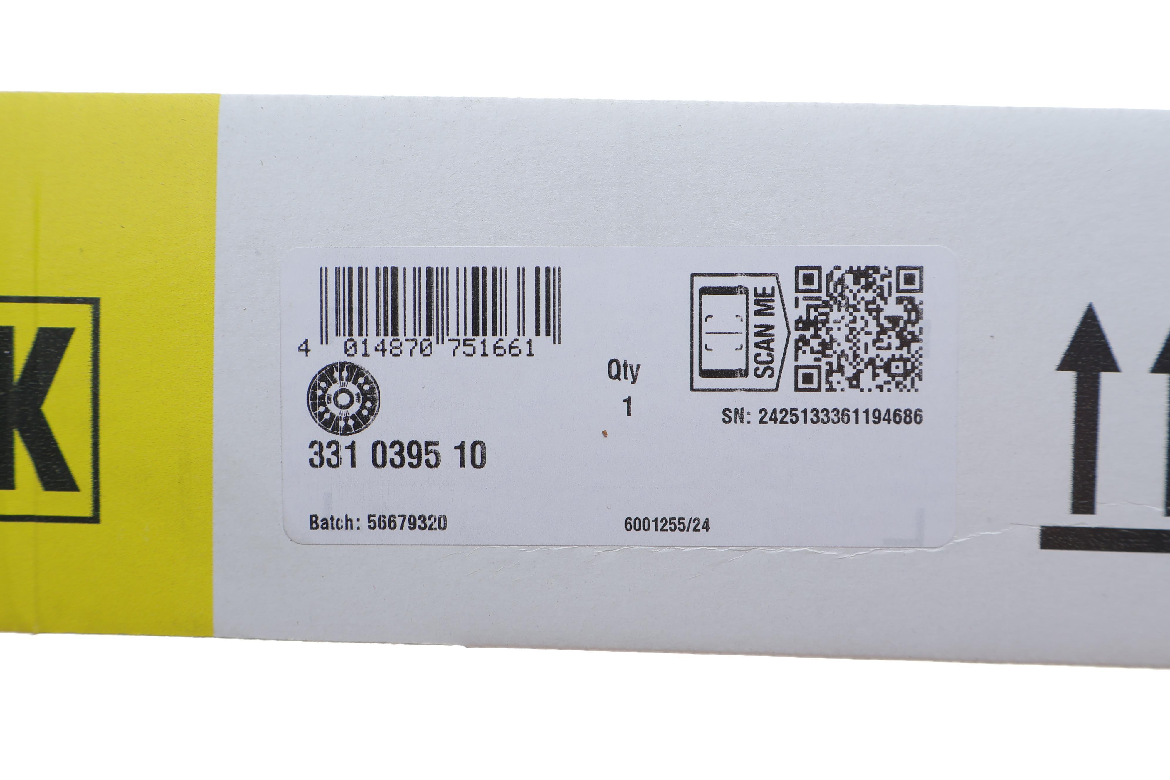 Диск зчеплення MB 814 (d=310mm) відкидна кабіна