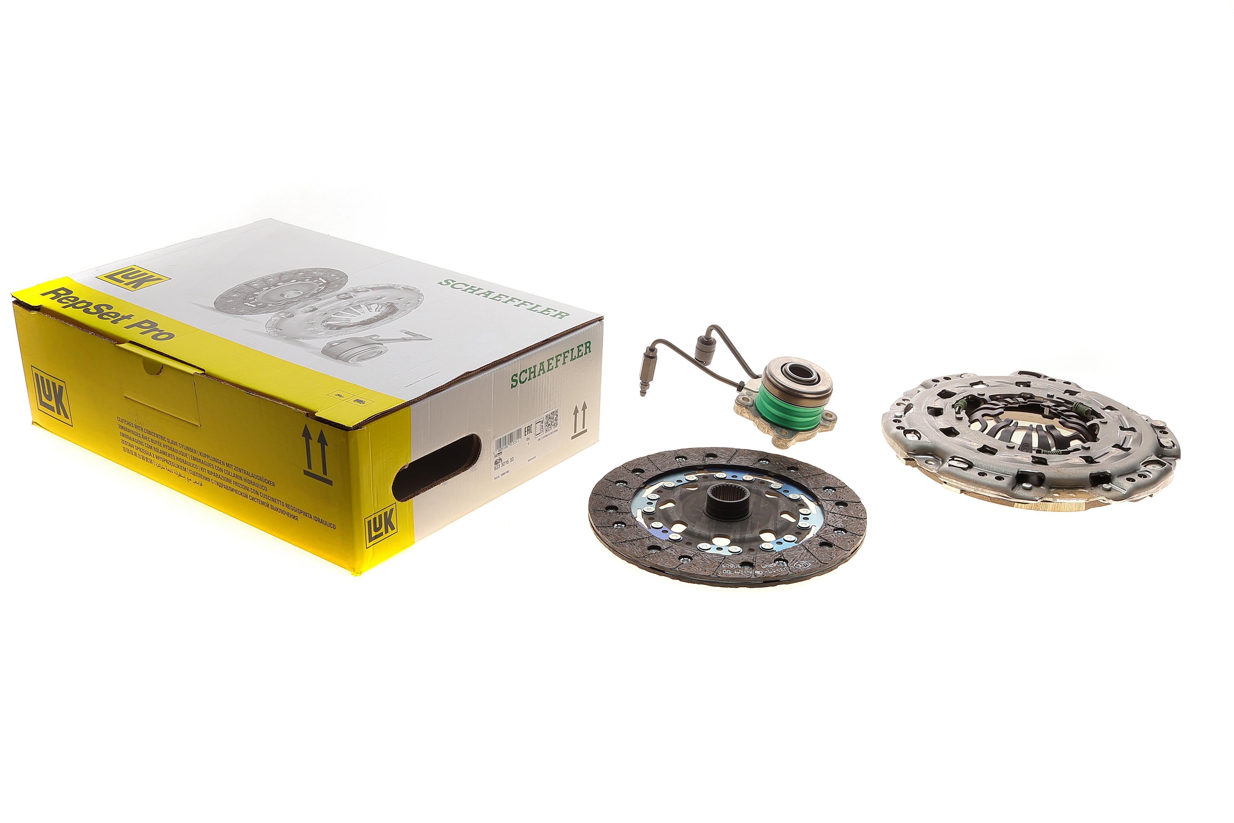 Комплект зчеплення MB A-class (W169) 04-12, OM640.942, 60kw