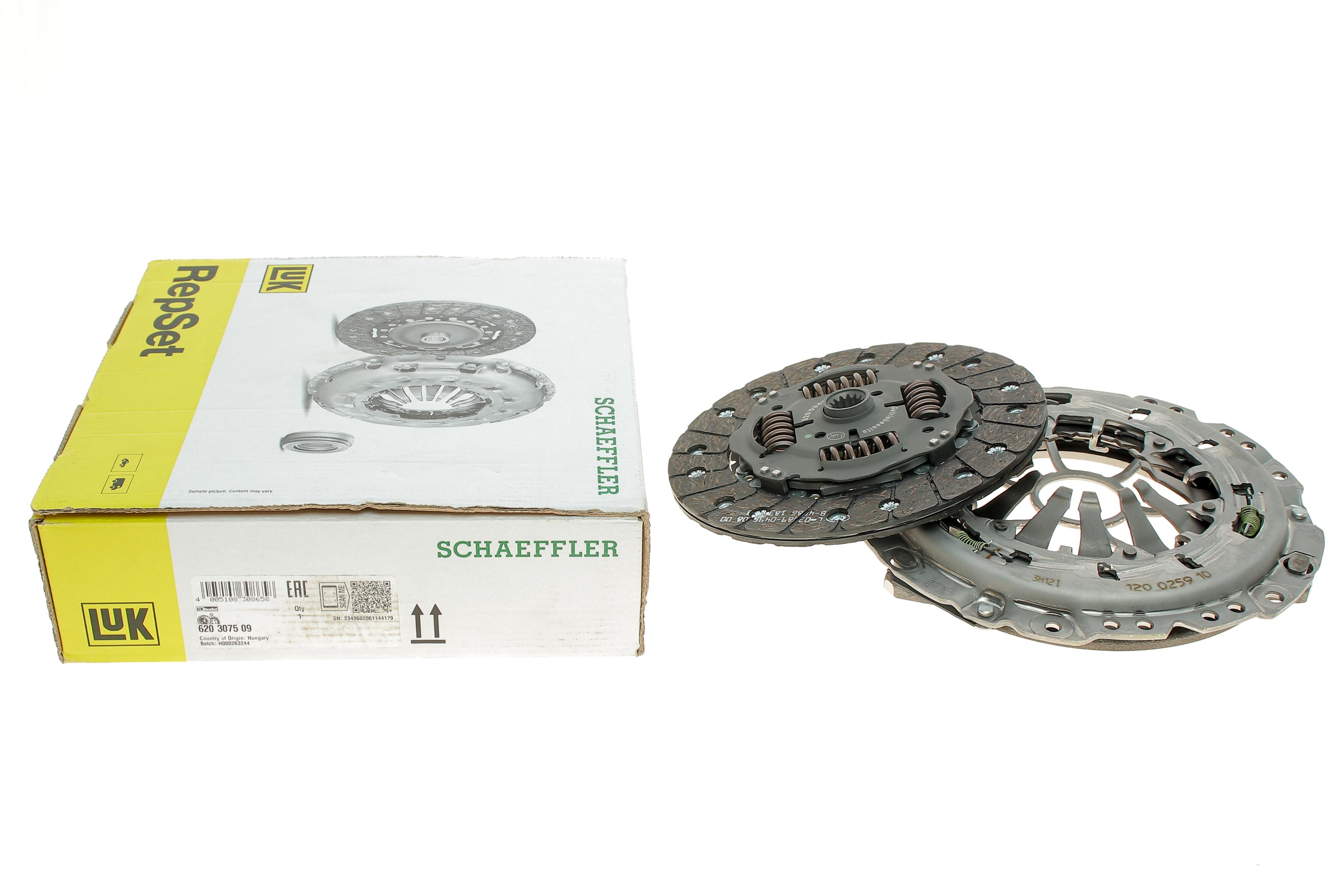 Комплект зчеплення Opel Corsa C/D 1.0/1.2, 00-14, 44/55/59kw