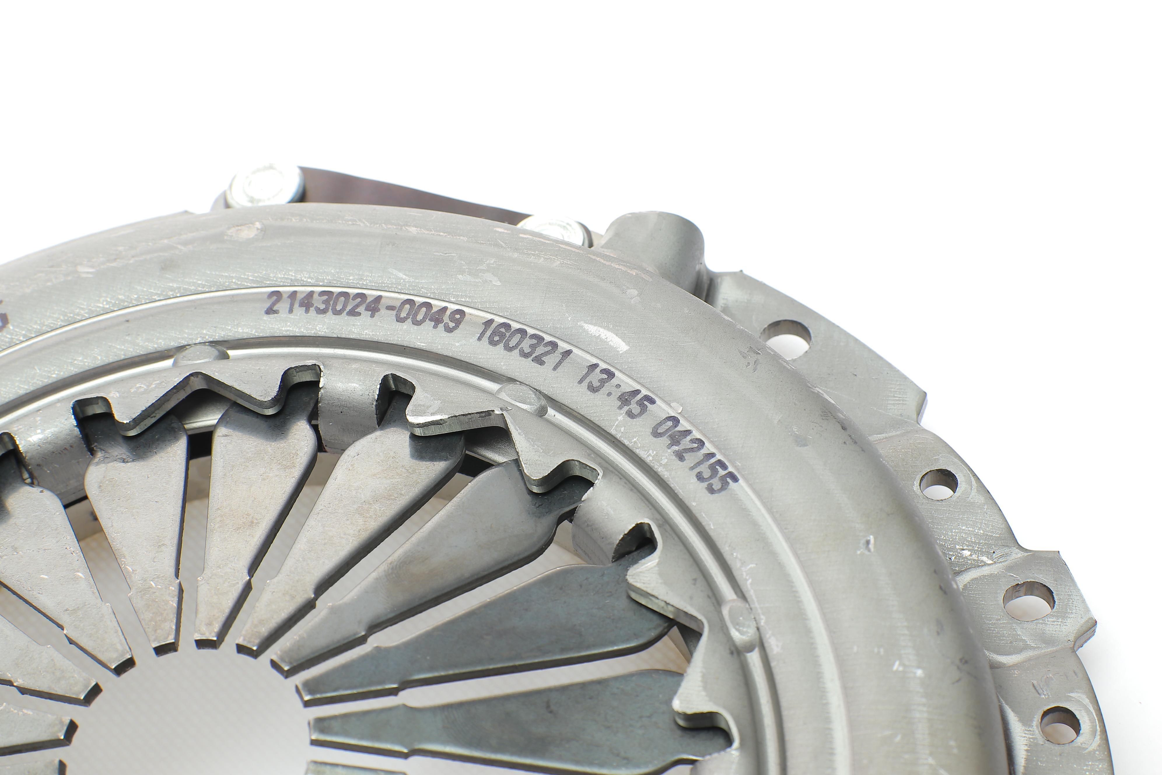 Комплект зчеплення Renault Kangoo 1.9dCi 97-14 (d=212mm) (+вижимний)