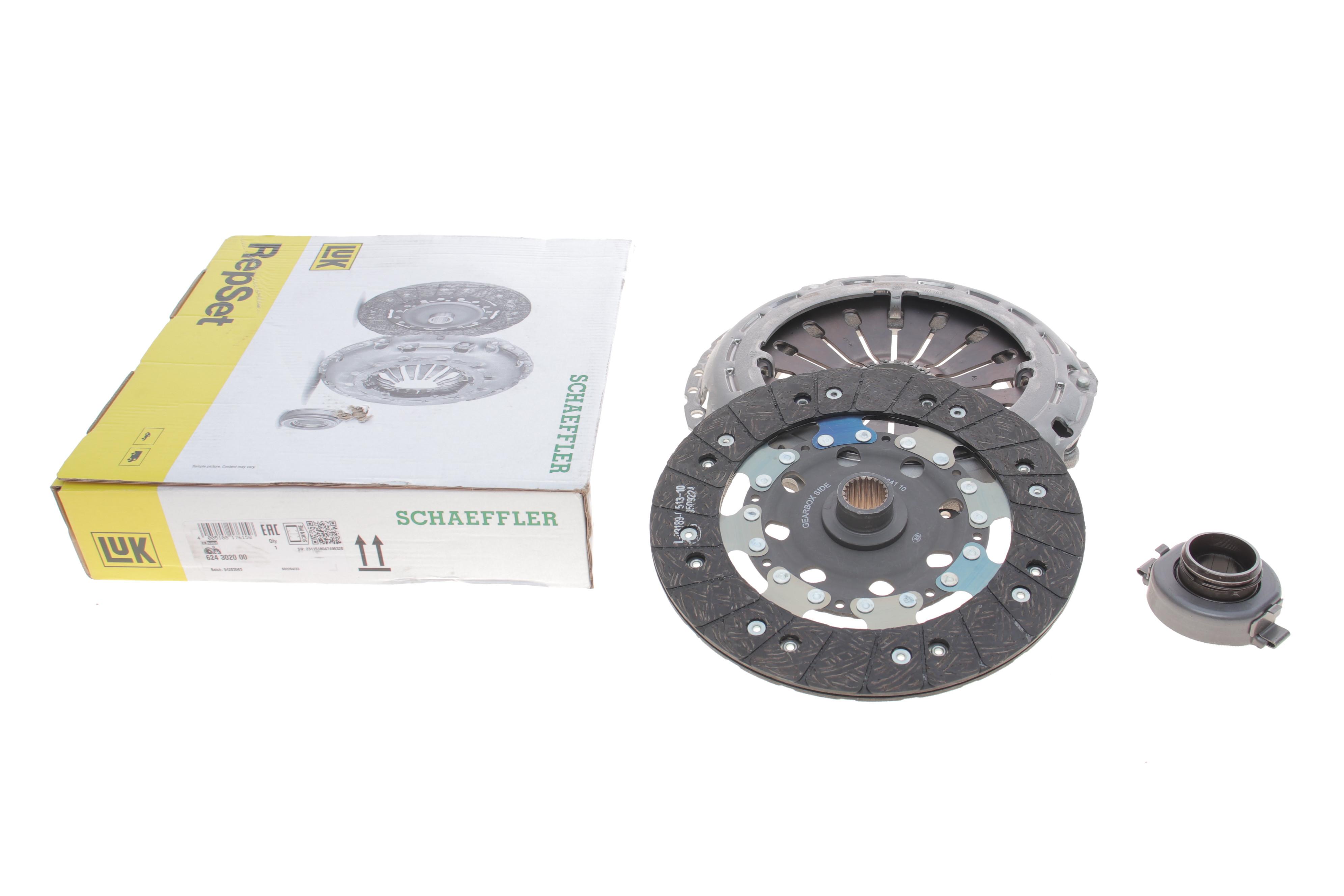 Комплект зчеплення Citroen C5 I/II/Peugeot 406/607 2.2HDi 00-, (DW12TED4)