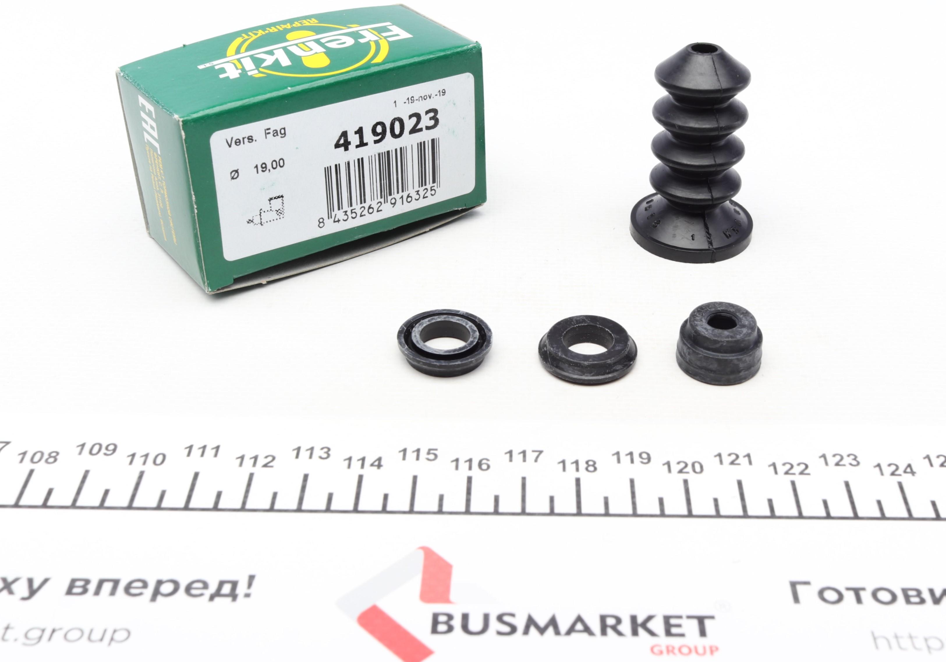 Ремкомплект циліндра зчеплення (головного) MB (C124/W124/W140/W210) -02 (d=19mm) (Fag)