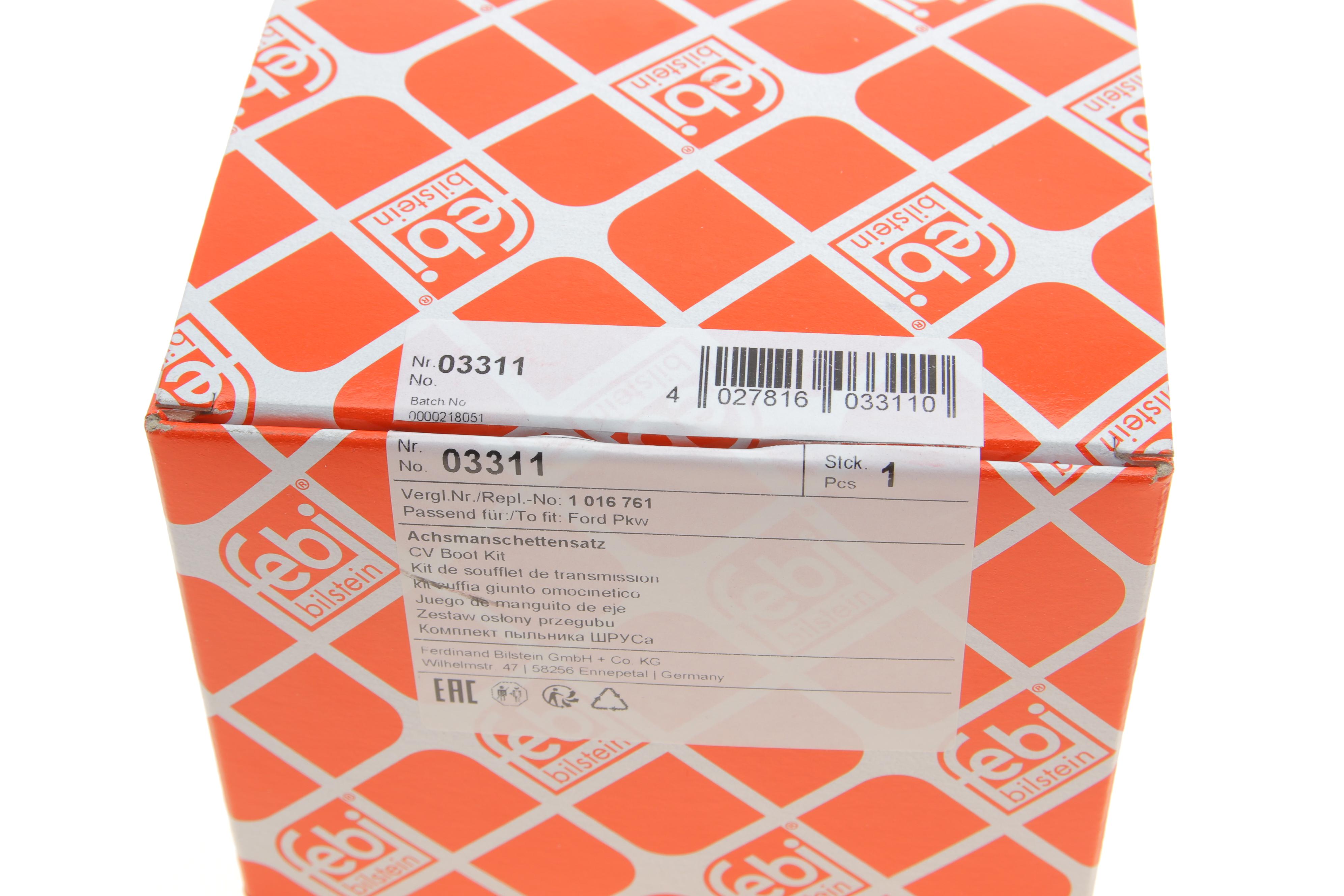 Пильник ШРКШ (зовнішній) Ford Sierra -93 (к-кт)