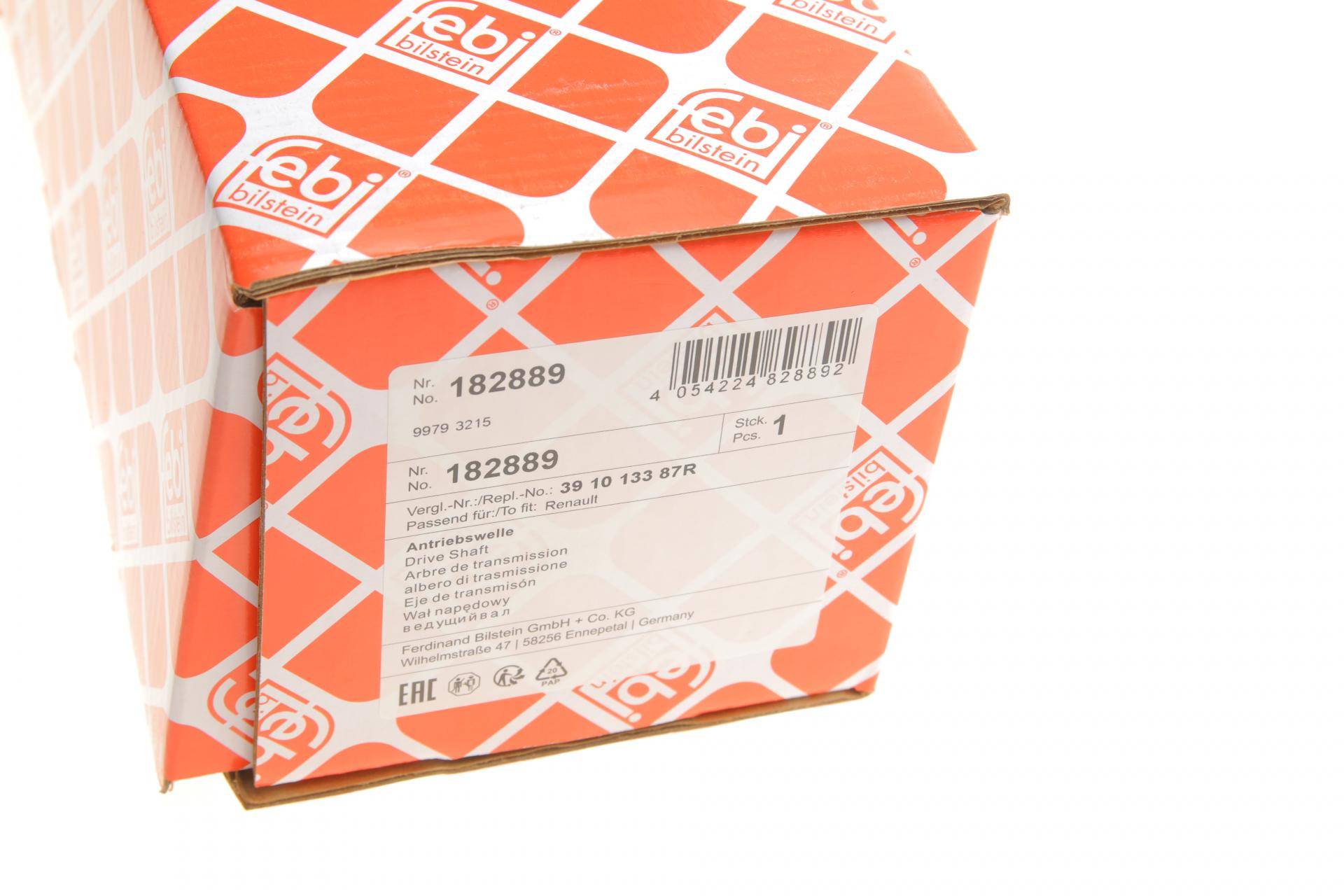 Піввісь (передня) (L) Renault Megane/Scenic 1.5 dCi 08- (25z/26z/685mm)