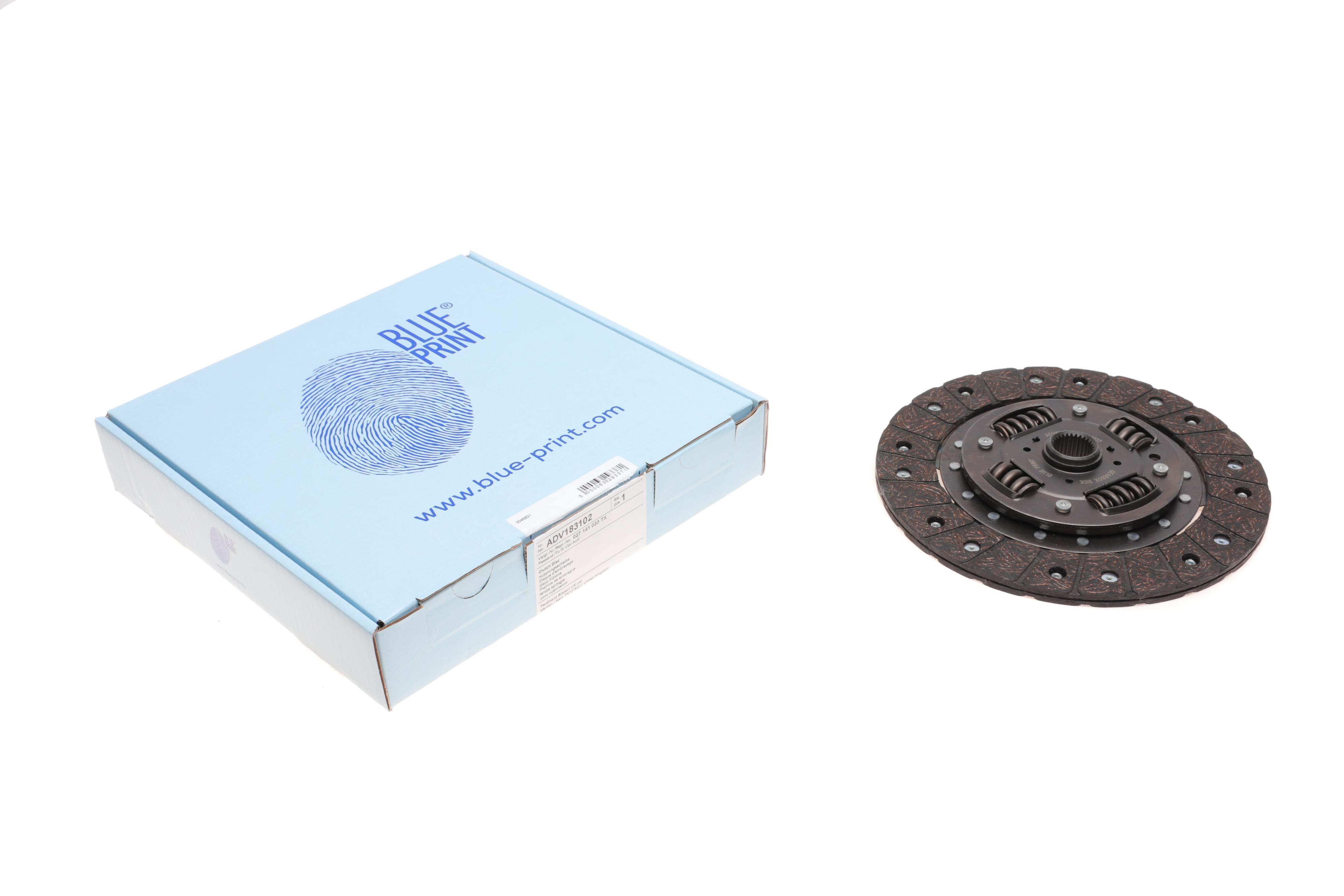 Диск зчеплення VW Caddy II 1.9SDI 95-04/Golf II-IV 1.3-2.0 86-02 (d=209mm)