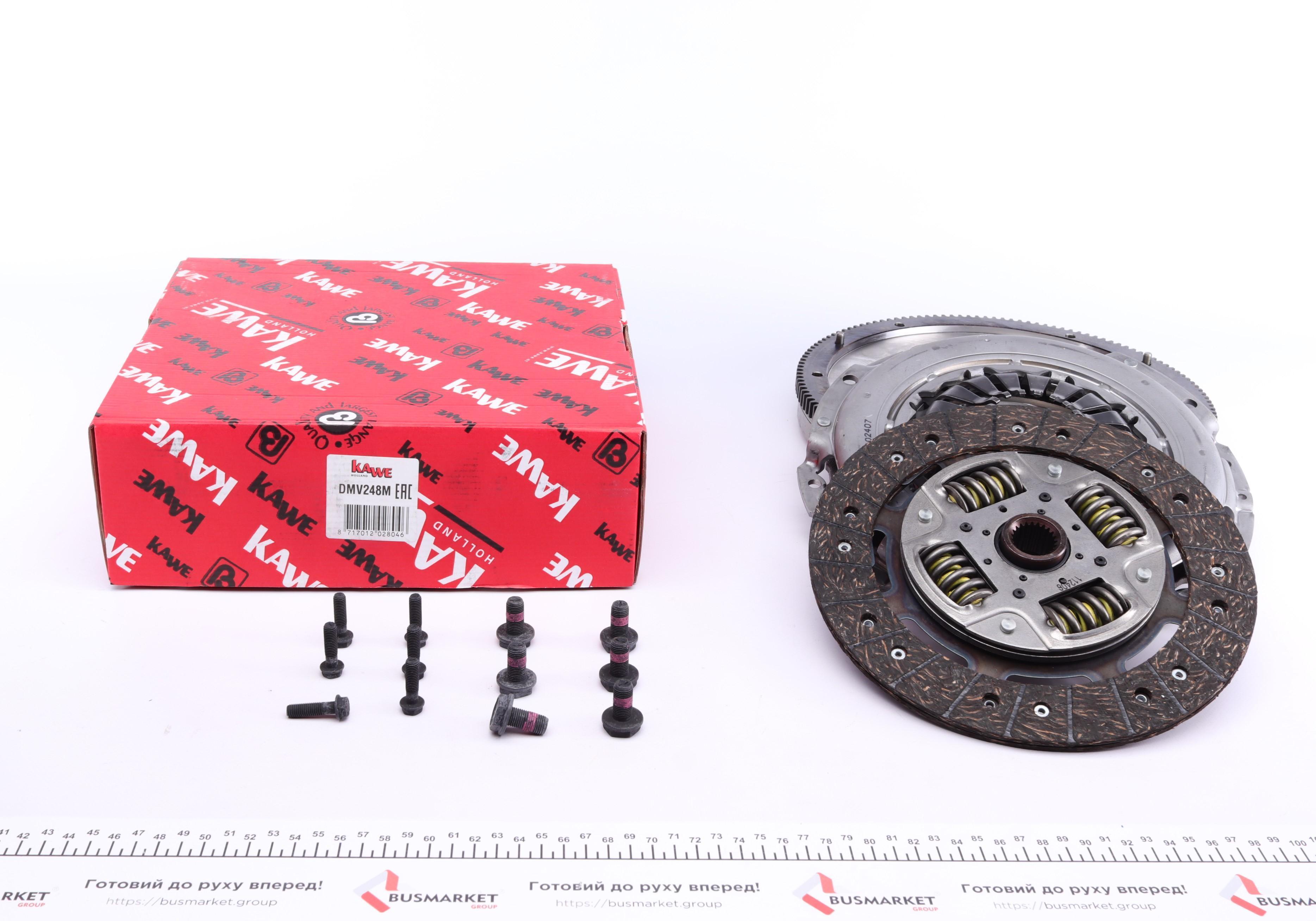 Демпфер (глухий) + комплект зчеплення VW Caddy III/Passat 2.0 TDI 05-10