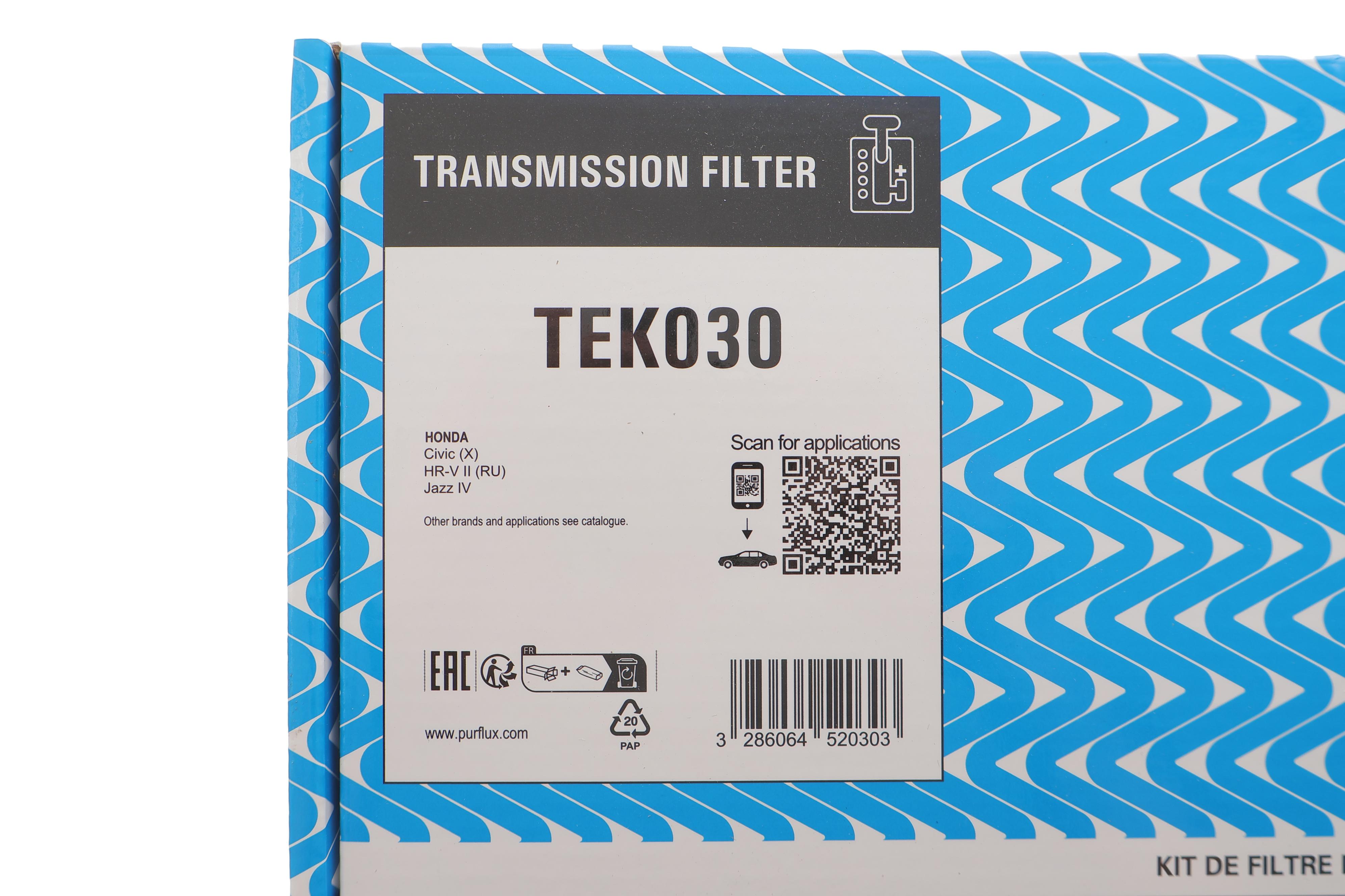 Фільтр АКПП Honda City/Civic X 13- (з прокладкою)