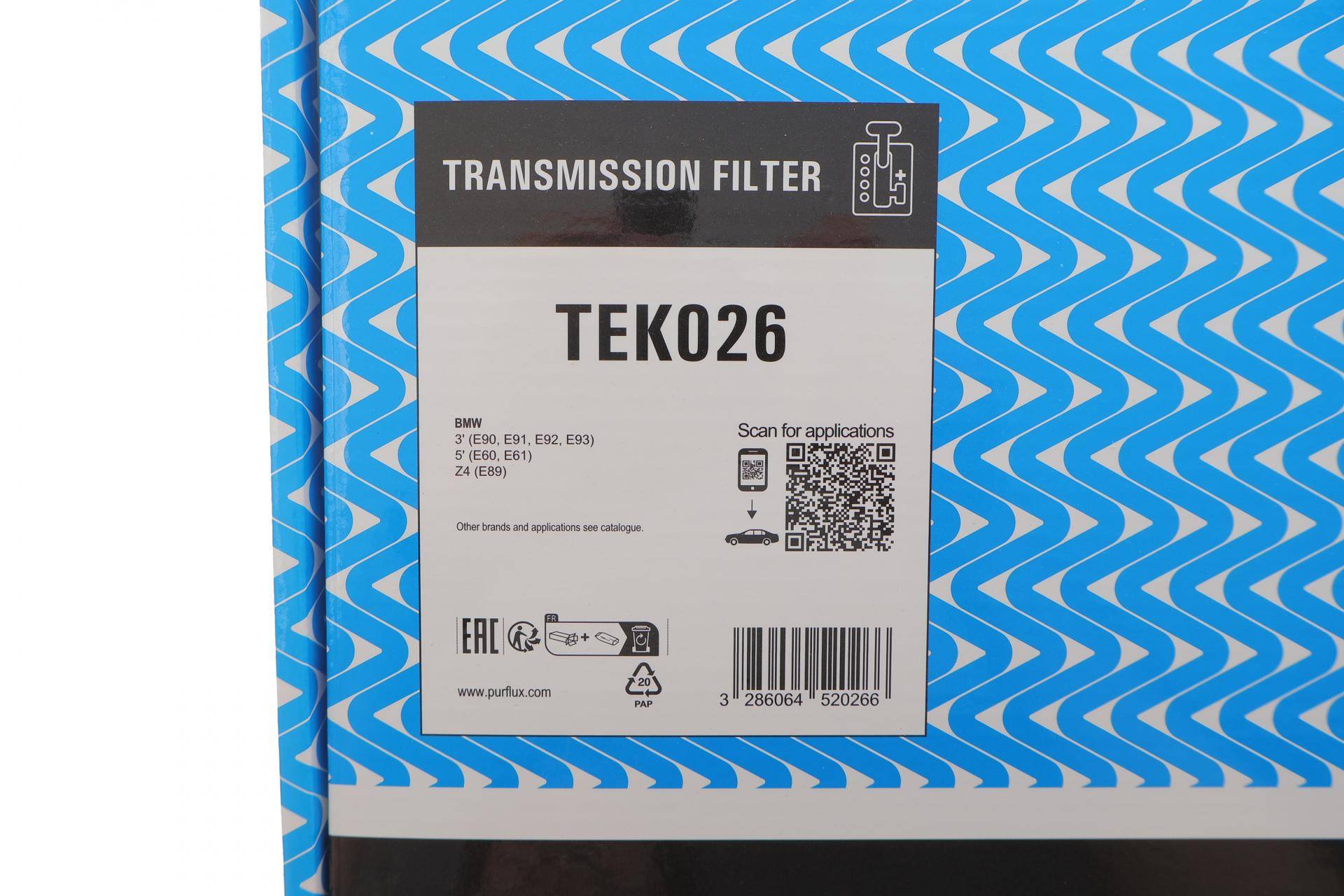 Фільтр АКПП BMW 3 (E90)/5 (E60) 01- (з піддоном в зборі)