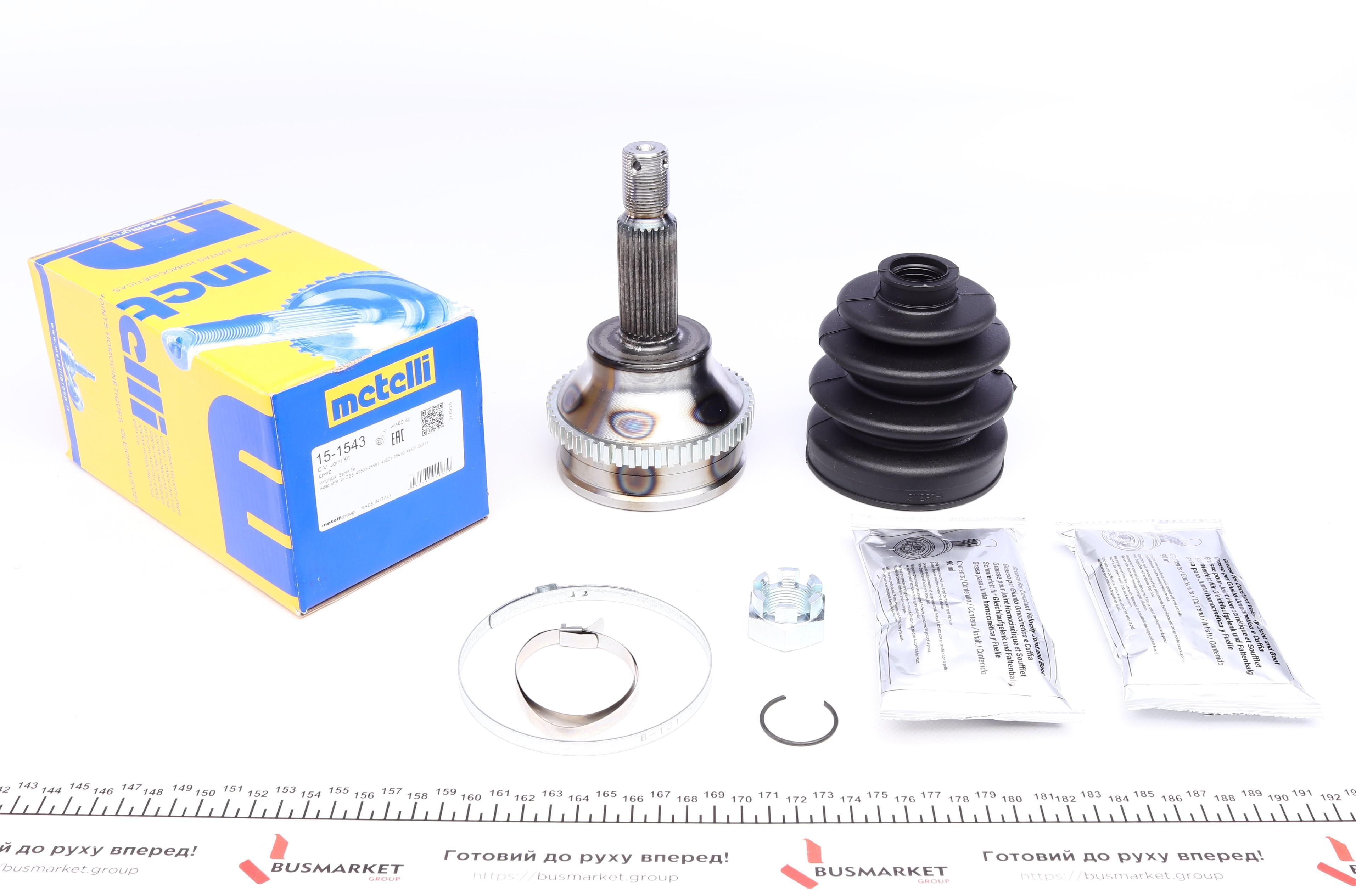 ШРКШ (зовнішній) Hyundai Santa Fe I 01-06 (27z/26z/60.1mm/90.9mm/62mm) (+ABS52z)