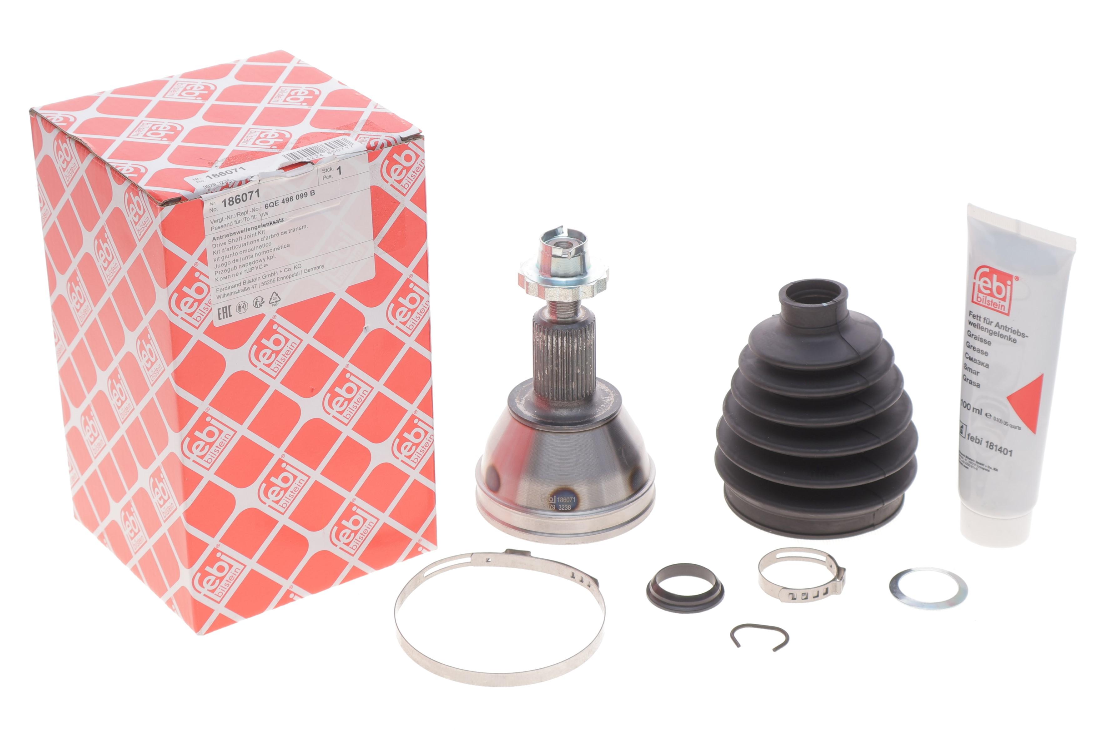 ШРКШ (зовнішній) VW Fox II/Polo V 1.2/1.4/1.4 TDI/1.9 SDI 02-12 (36x30z)