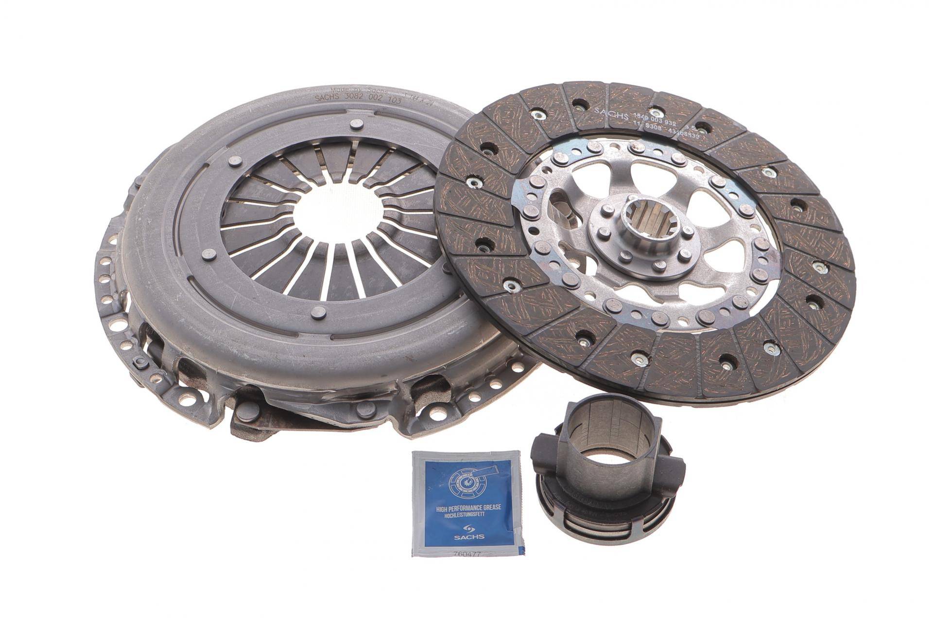 Комплект зчеплення BMW 3(E46)/5(E39)/7(E38) 95-06 M51/M52/M54 (d=240) (z=10) (+вижимний)