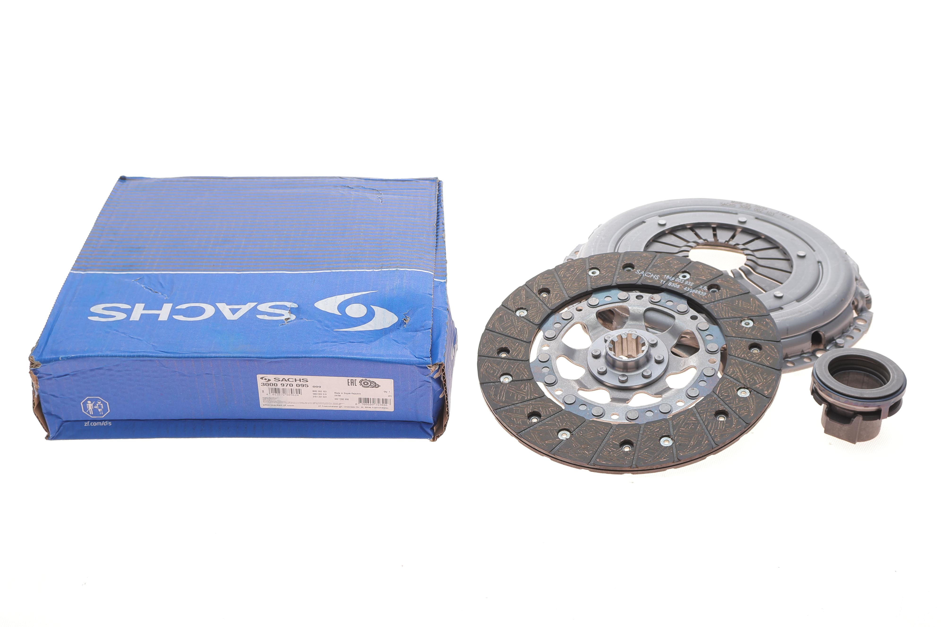 Комплект зчеплення BMW 3(E46)/5(E39)/7(E38) 95-06 M51/M52/M54 (d=240) (z=10) (+вижимний)