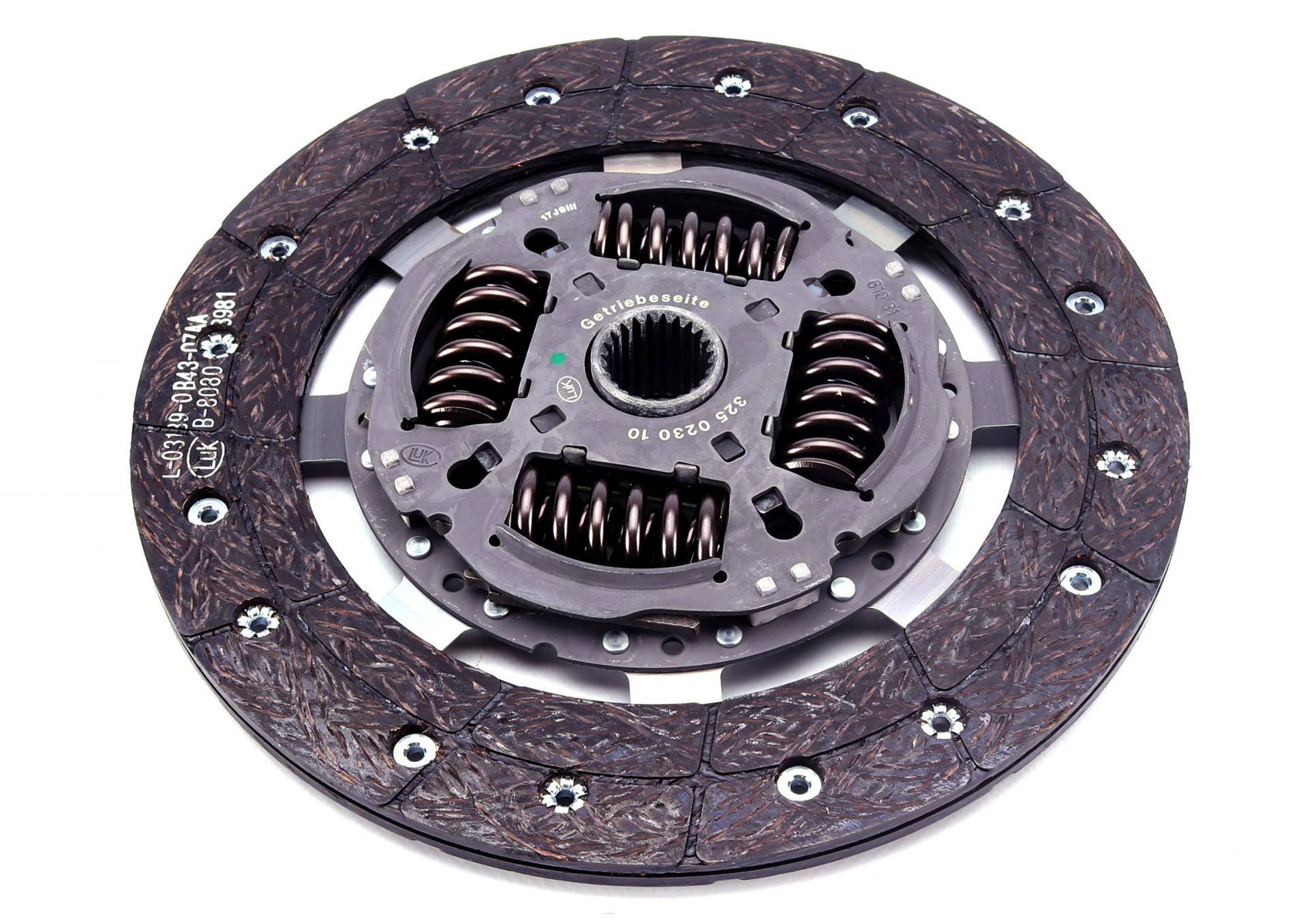 Комплект зчеплення Ford Transit 2.4TDCi 74kw/2.3 16V 107kw, RWD, 06-14