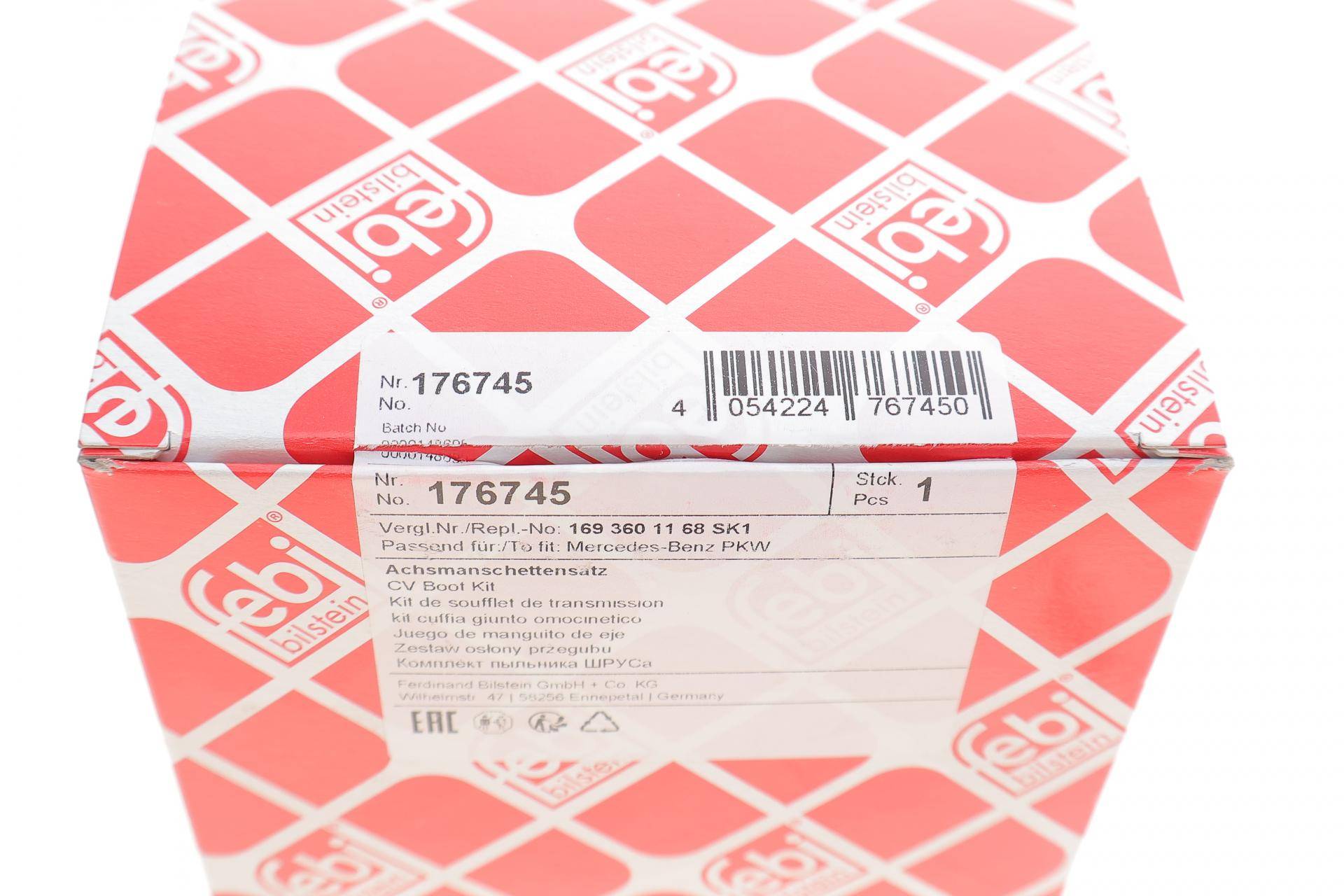 Пильник ШРКШ (зовнішній) MB A-class (W169) 04-12/B-class (W245) 05-11 (28x74x115) (к-кт)