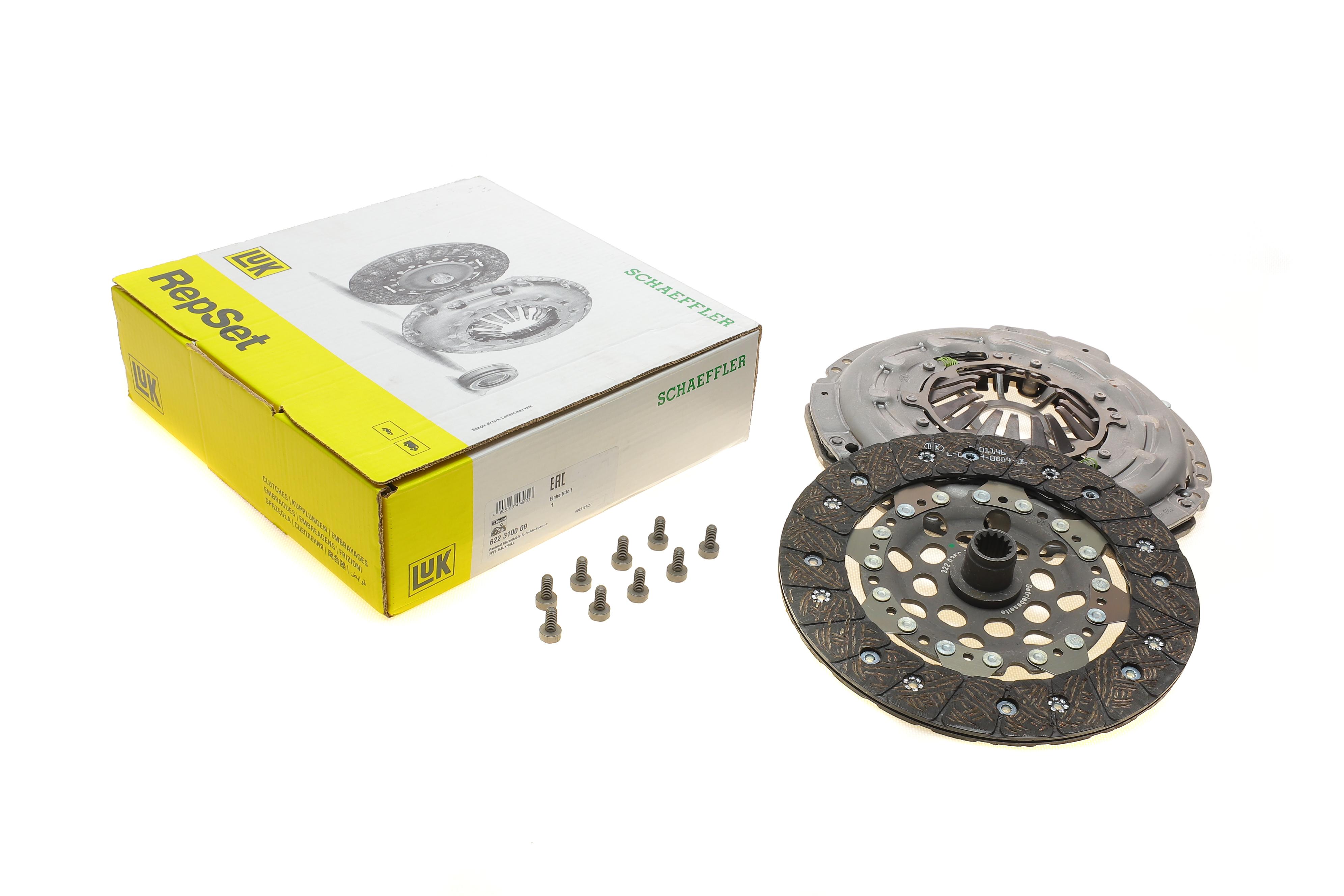 Комплект зчеплення Opel Combo 1.3CDTI 16V, 03-12, 51/55kw