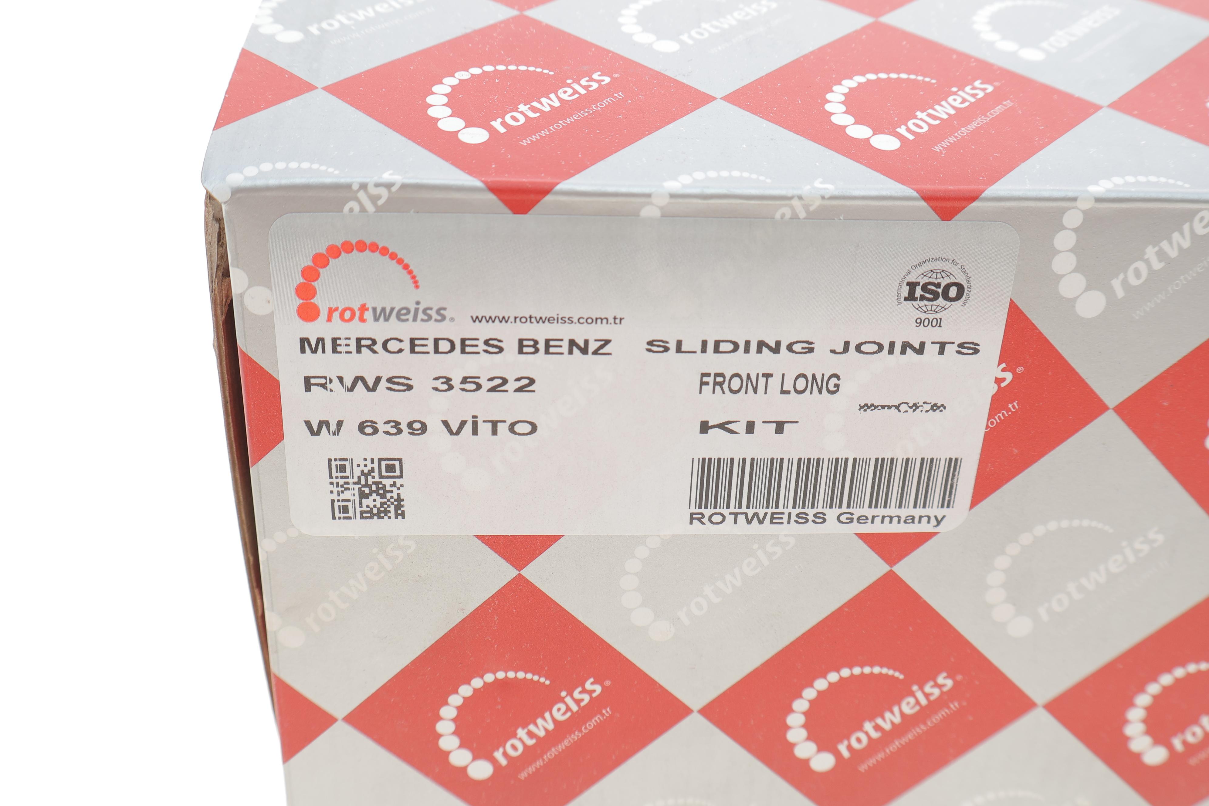 Фланець карданного валу (до редуктора) MB Vito (W639) 03- (L=190mm)