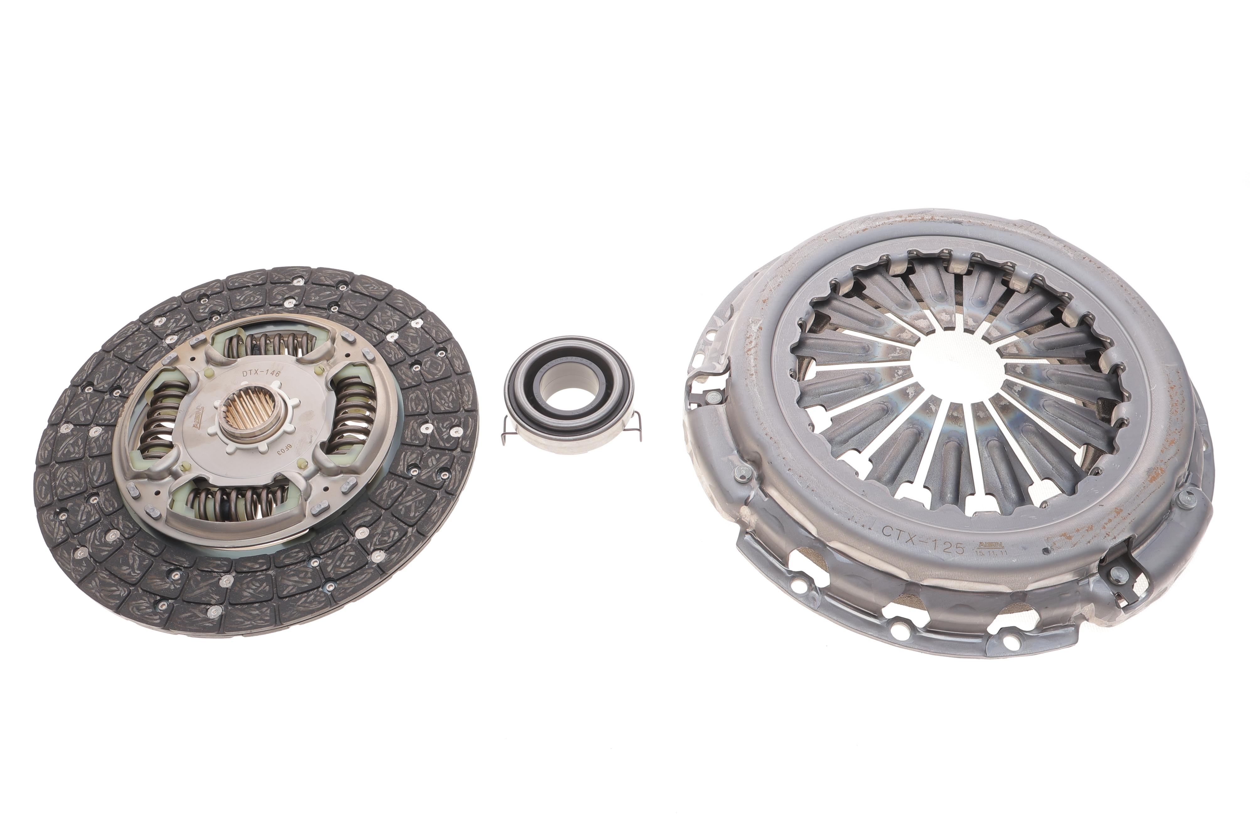 Комплект зчеплення Toyota Hilux 2.5 D-4D 01-06 (d=260mm) (+вижимний)