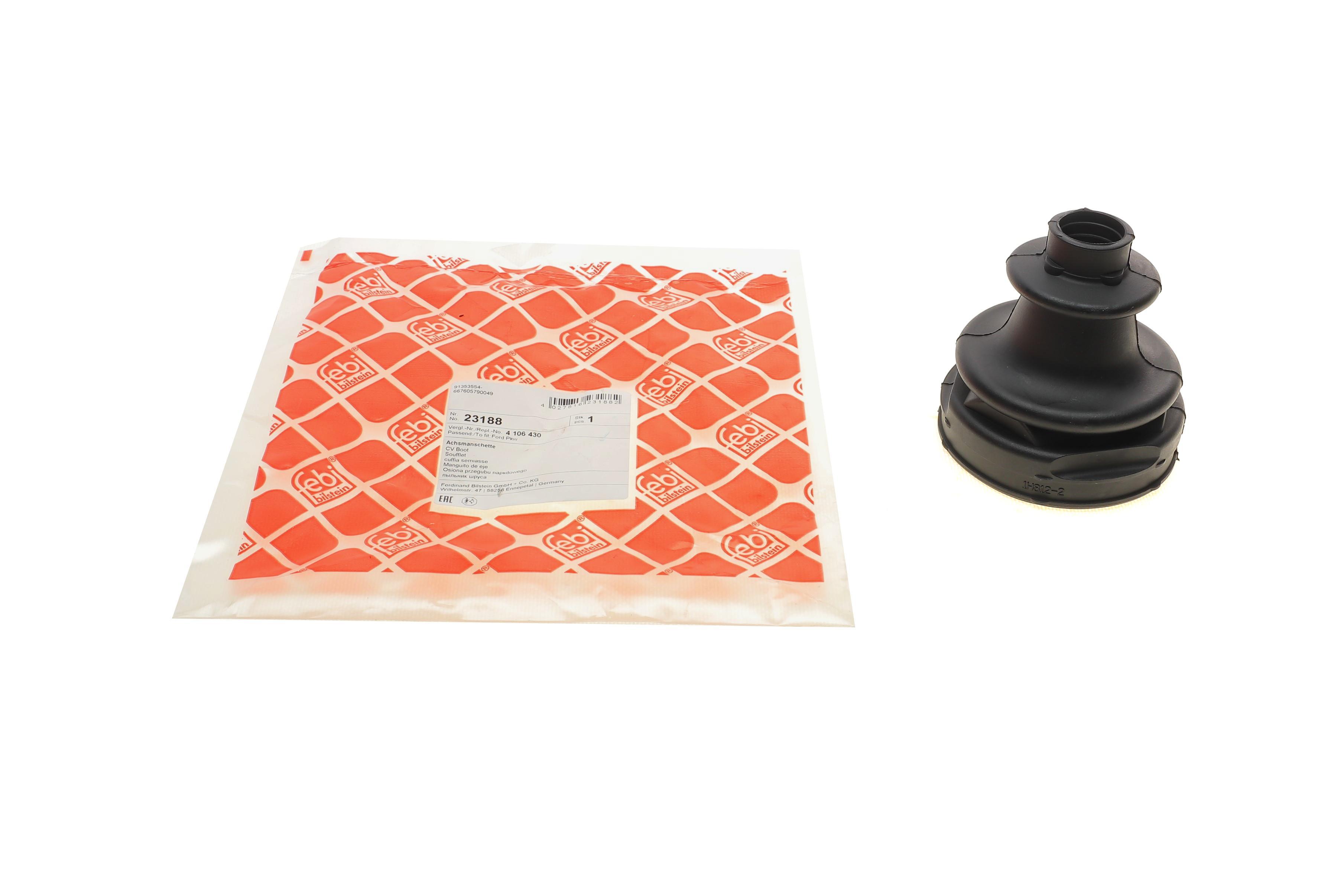 Пильник ШРКШ (внутрішній) Ford Mondeo 2.0-3.0 00-07 (25.5x86.6x100.5)