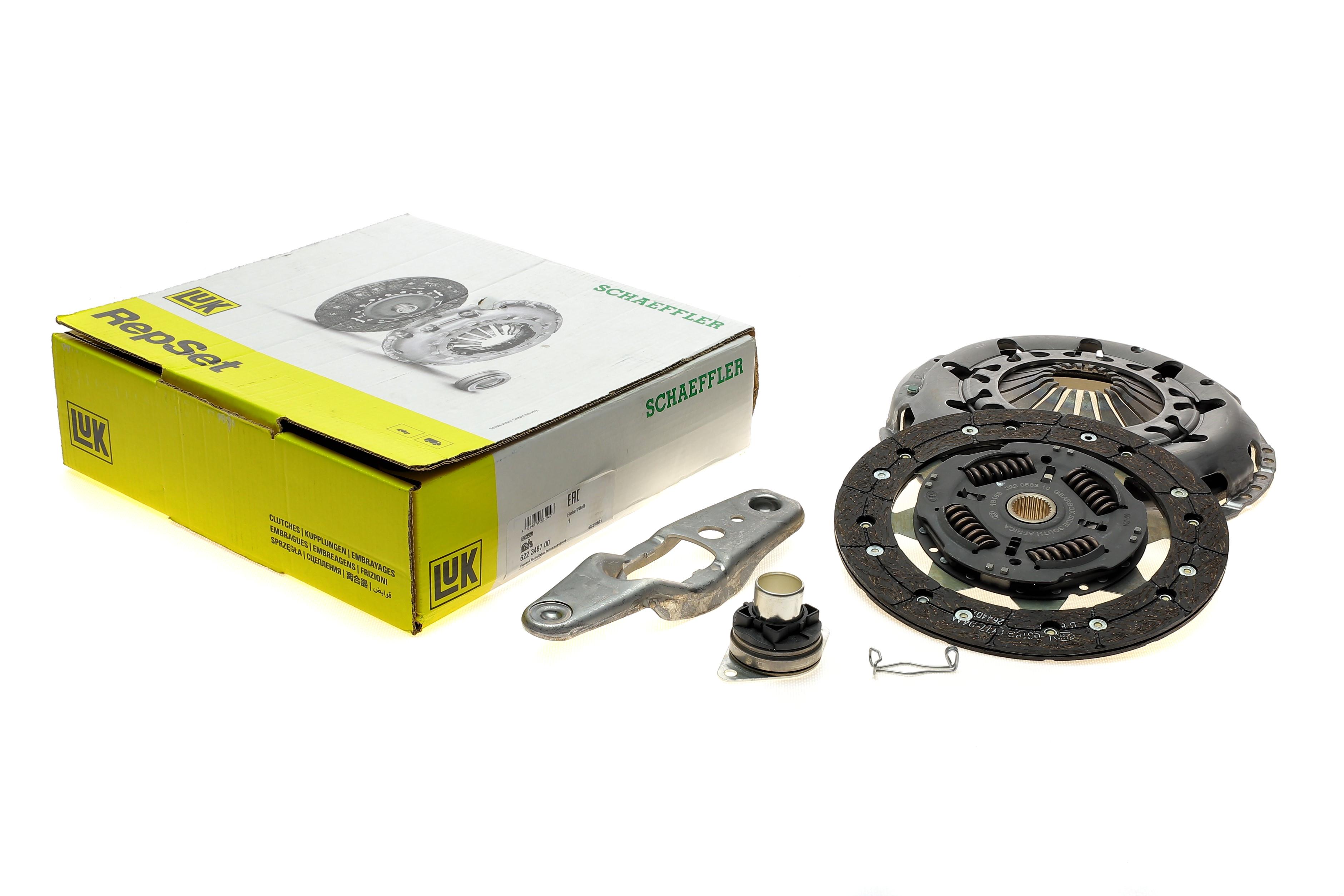 Комплект зчеплення Skoda Fabia/Rapid/VW Polo 1.0 TSI 14-