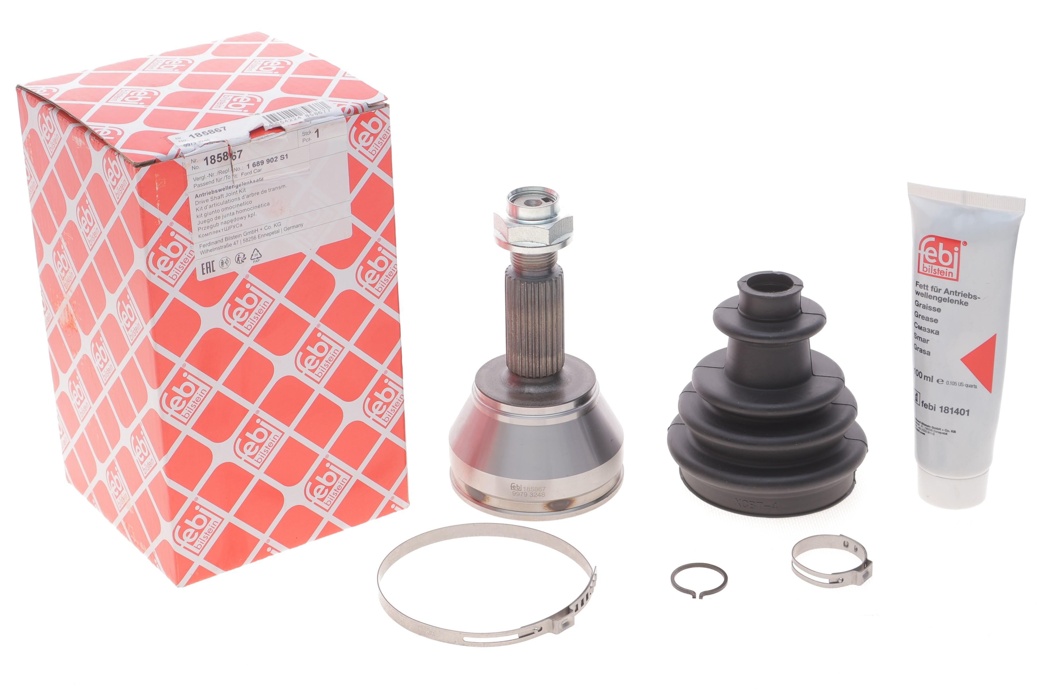 ШРКШ (зовнішній) Ford Escort/Fiesta 1.3-1.6/1.8 D 89-03 (25/22z)