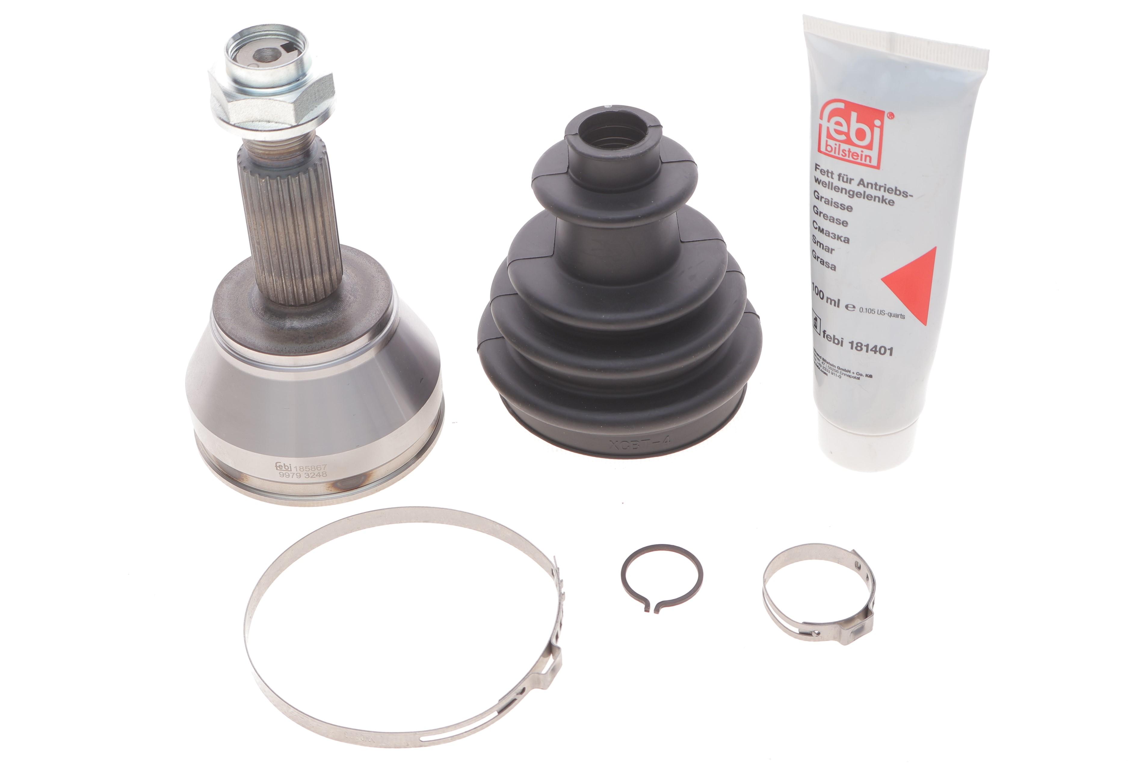 ШРКШ (зовнішній) Ford Escort/Fiesta 1.3-1.6/1.8 D 89-03 (25/22z)