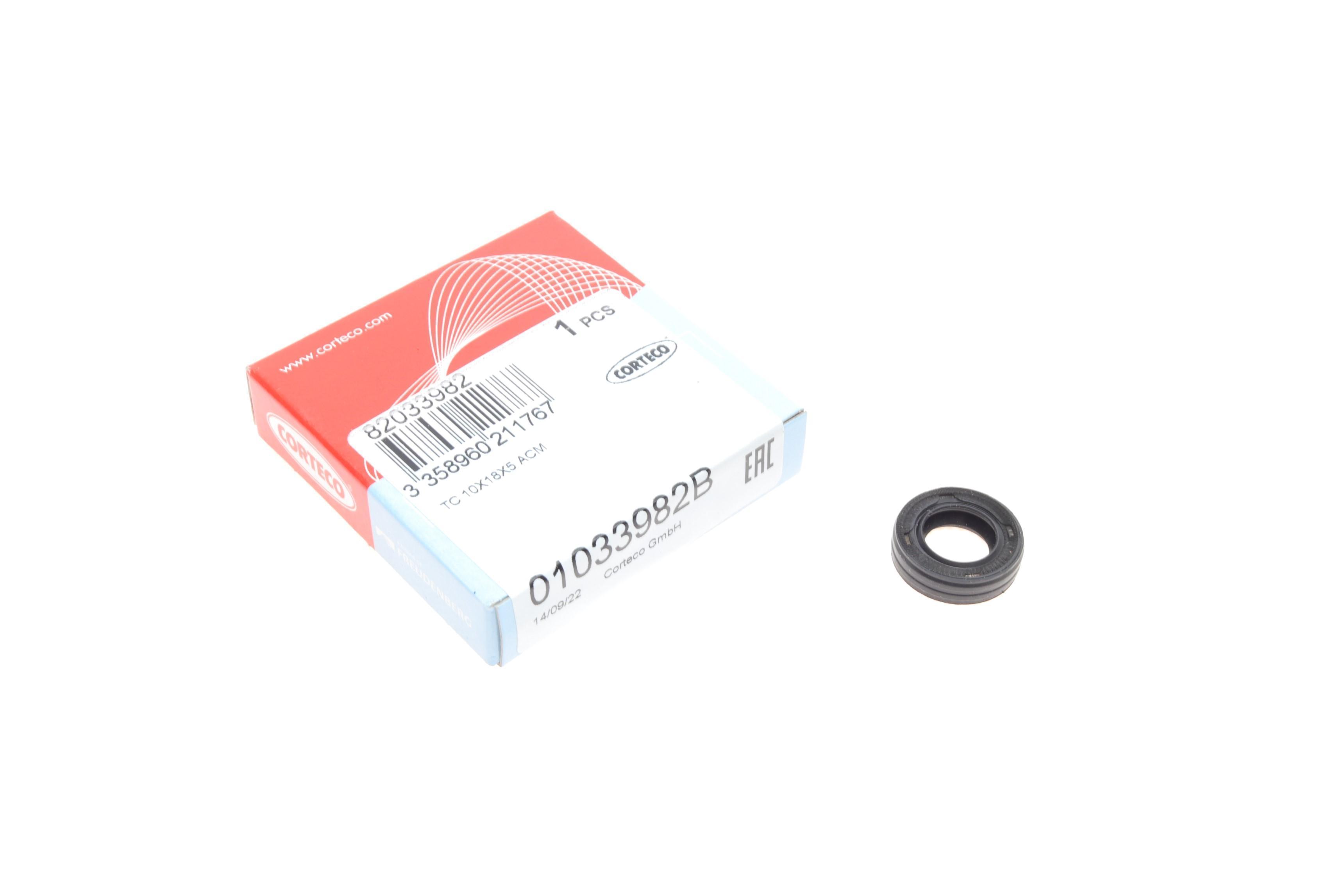 Сальник вала первинного КПП BMW 3 (E30/E36/E46/E91/E92/E93)/ 5 (E34/E39/E60/E61) (10x18x5)